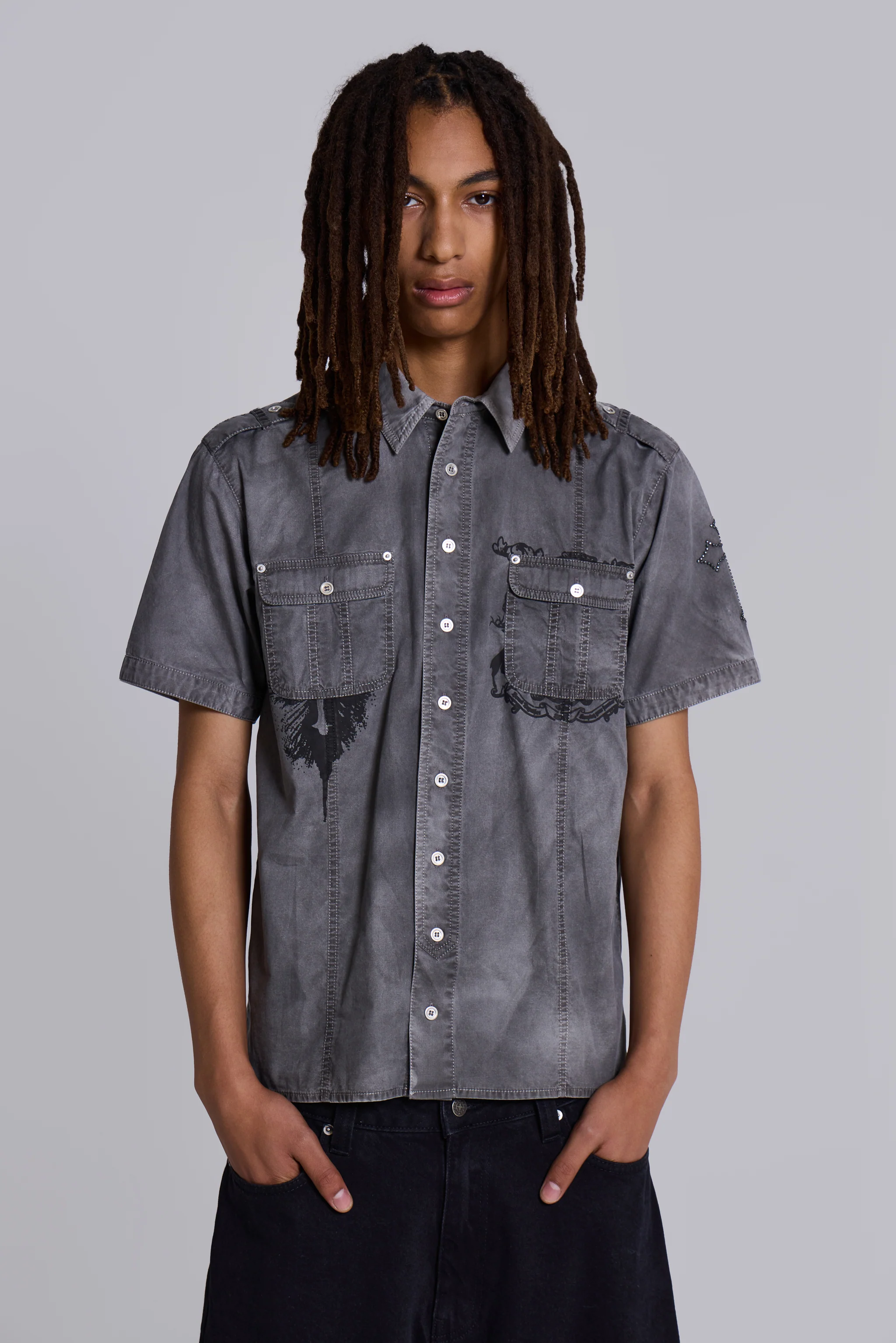 08 Studded Shirt - Image 3