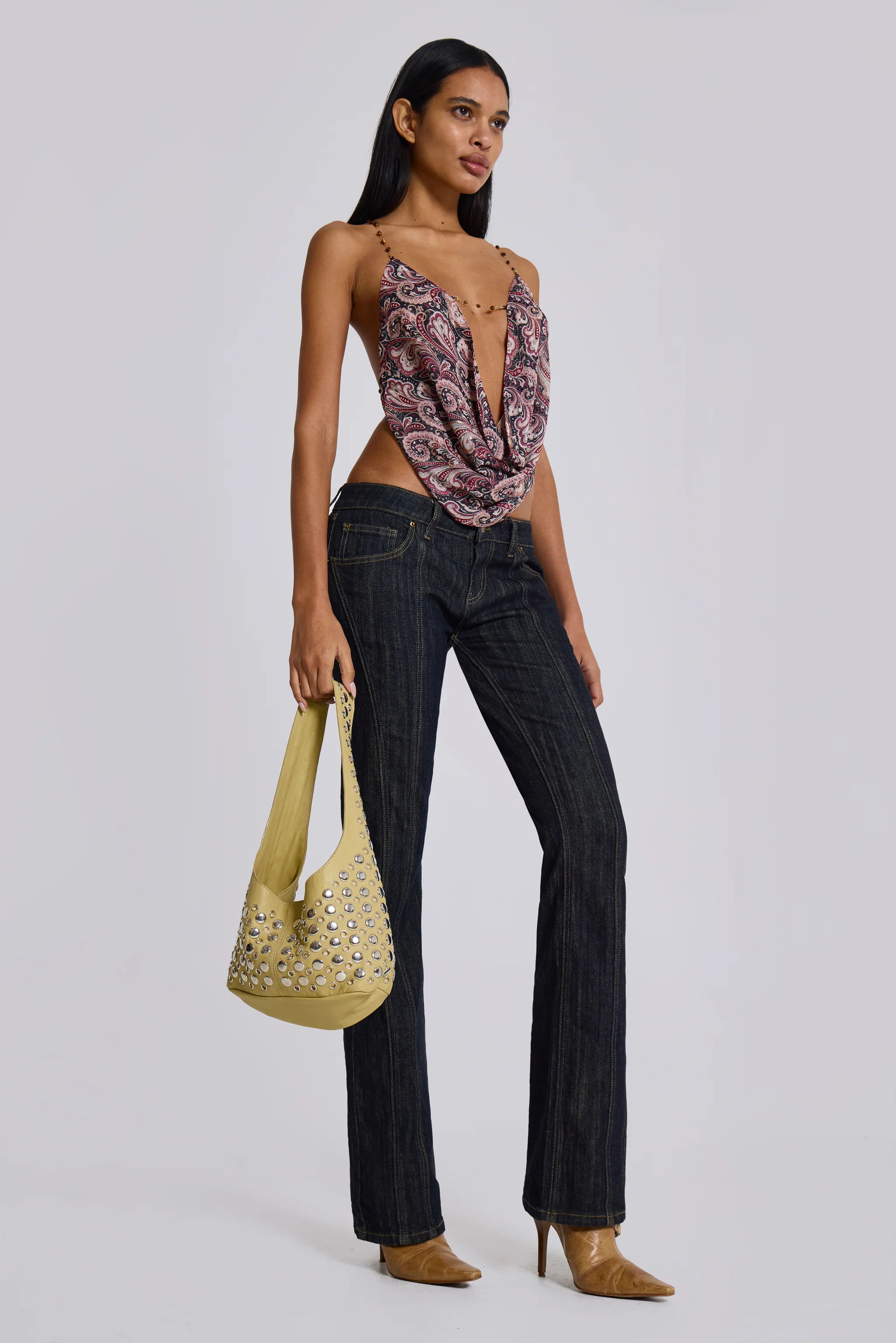 Asteria Top In Paisley - Image 2