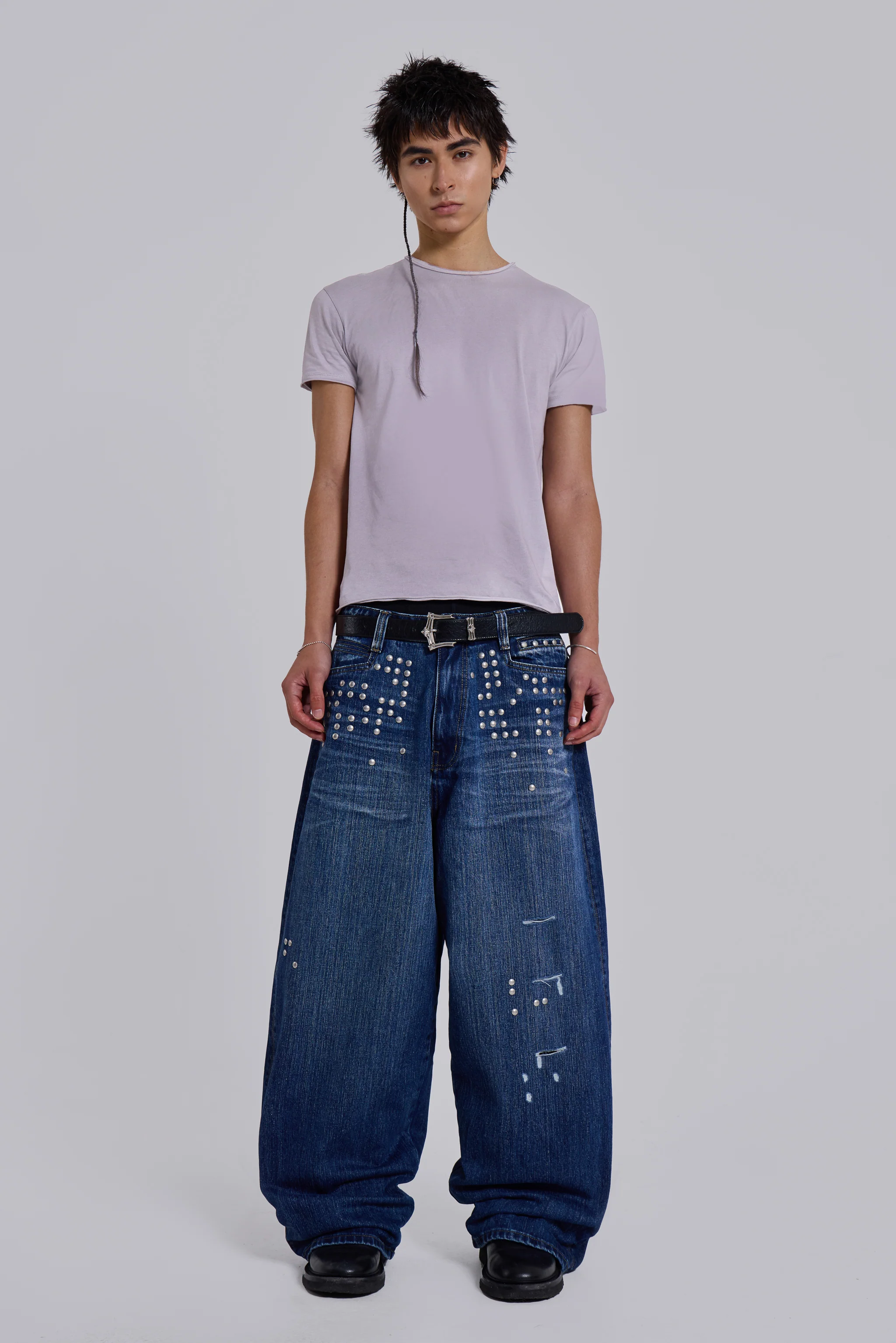 Backbone Studded T-Shirt - Image 6