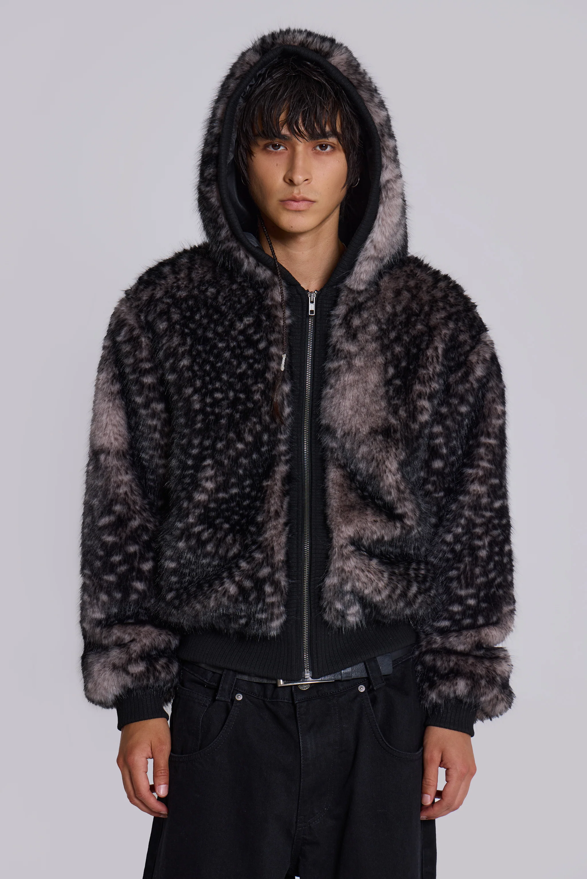 Biome Faux Fur Jacket - Image 4