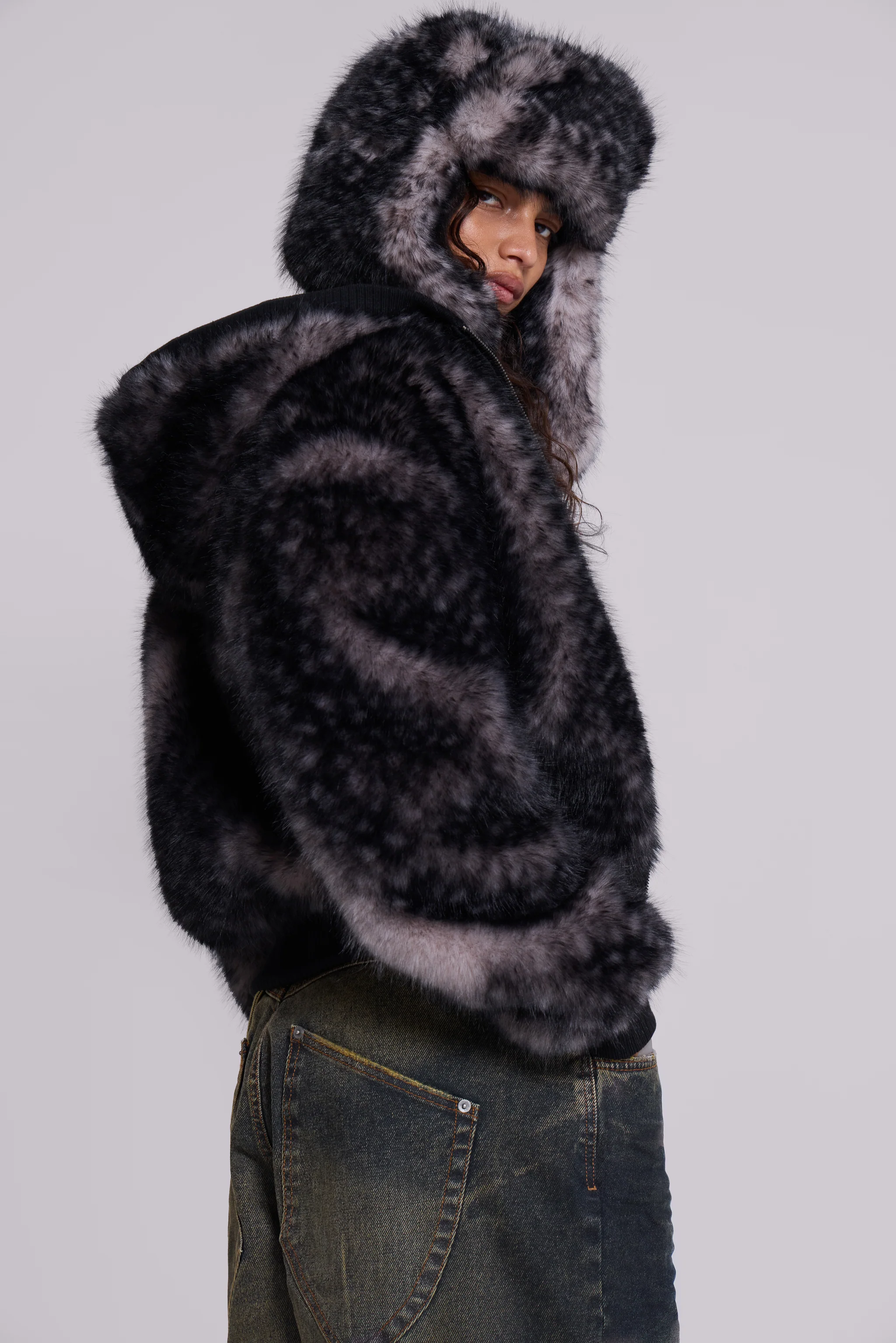 Biome Faux Fur Trapper Hat - Image 3