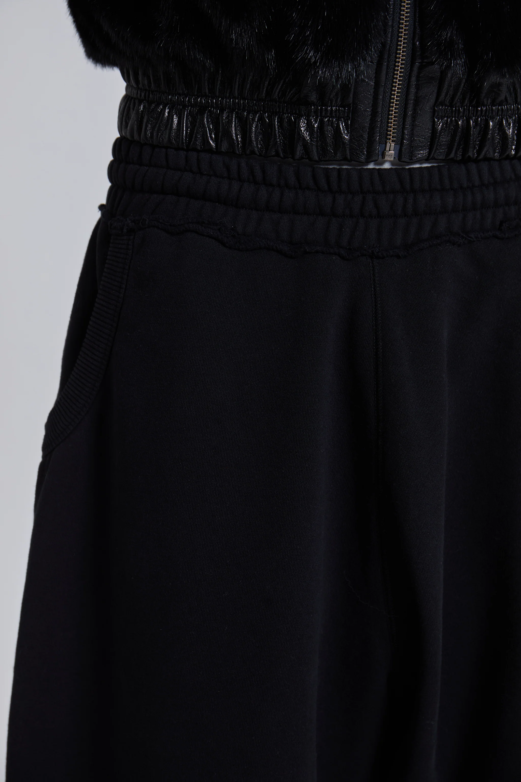 Black Gothic Print Baggy Monster Joggers - Image 7