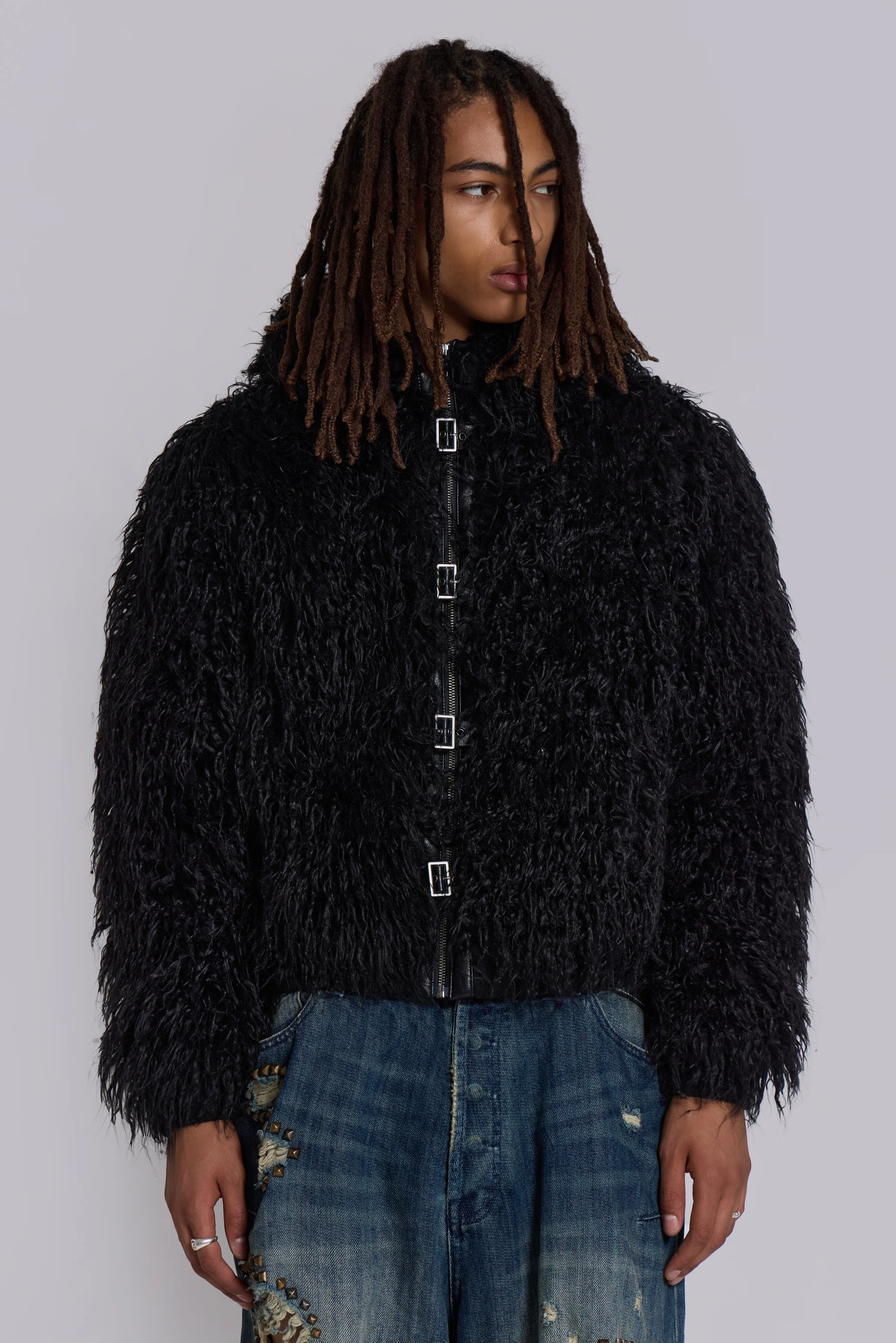 Black Matte Mendoza Jacket - Image 6