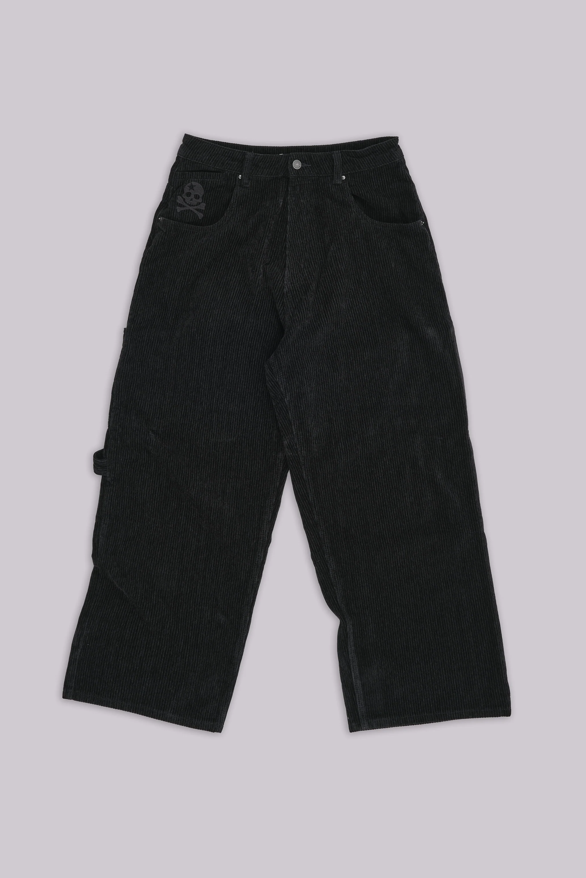 Black Skull XL Cord Colossus Jeans - Image 4
