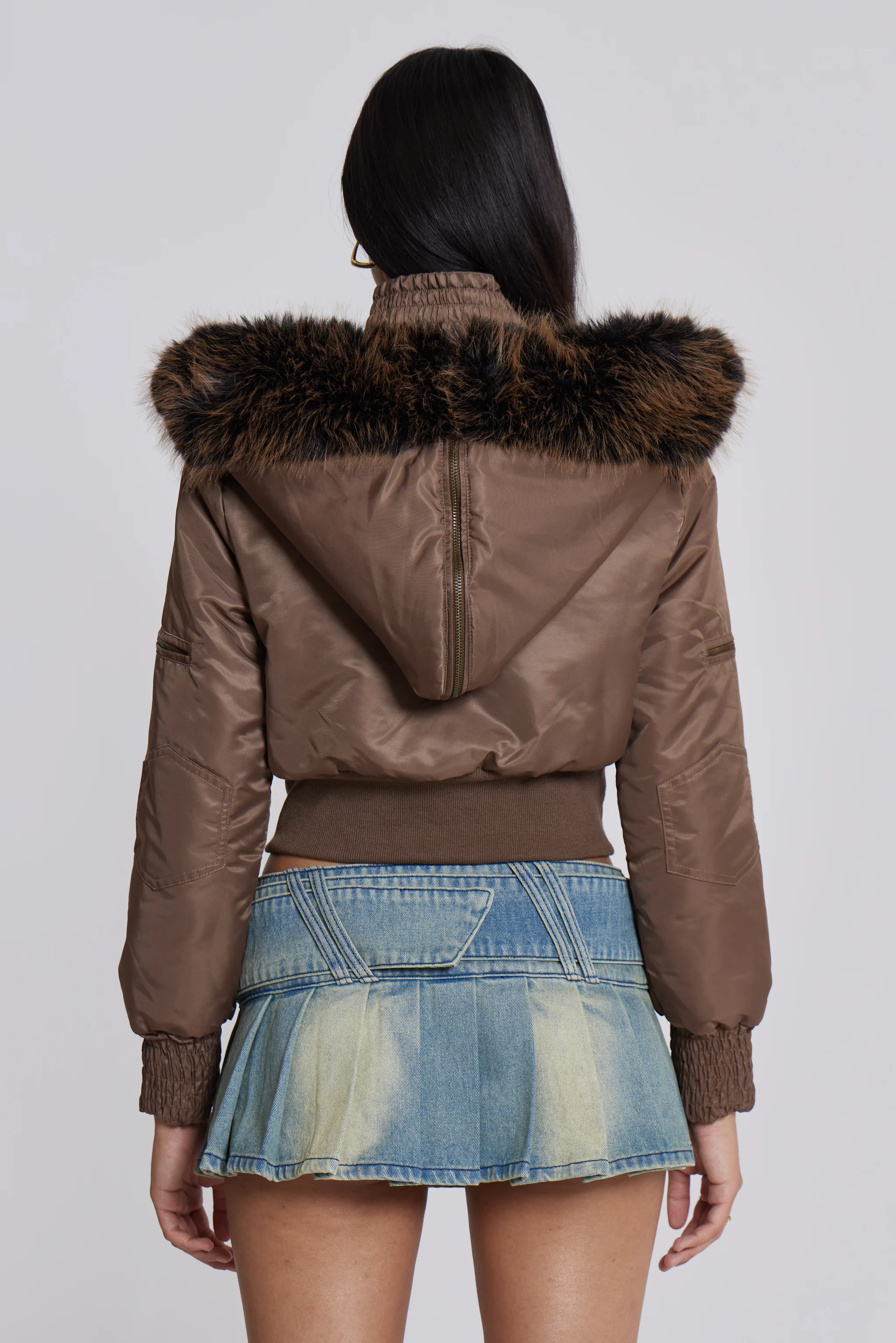 Ludlow Denim Mini Skirt - Image 22