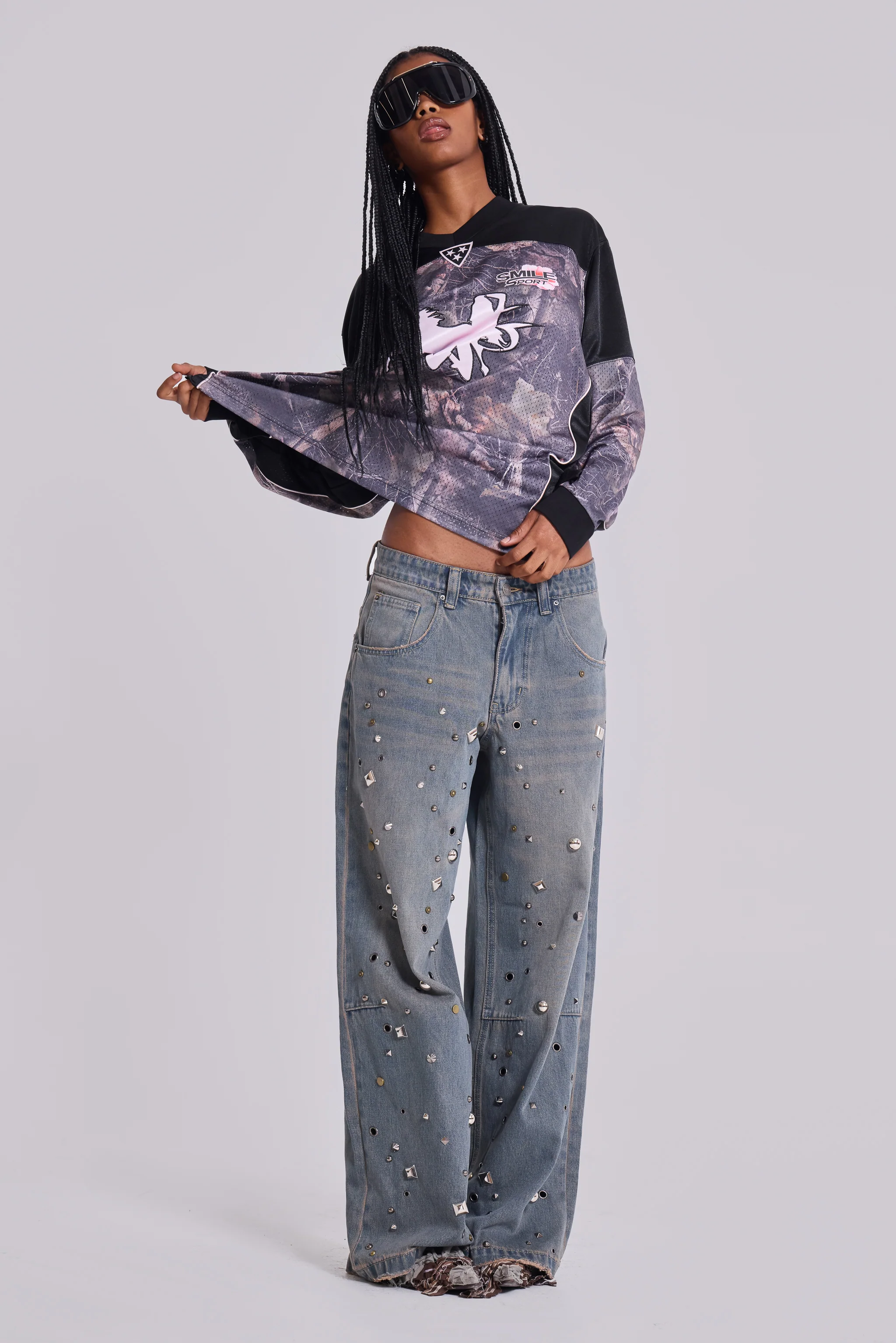 Bolted Studded Colossus Jeans - Image 7
