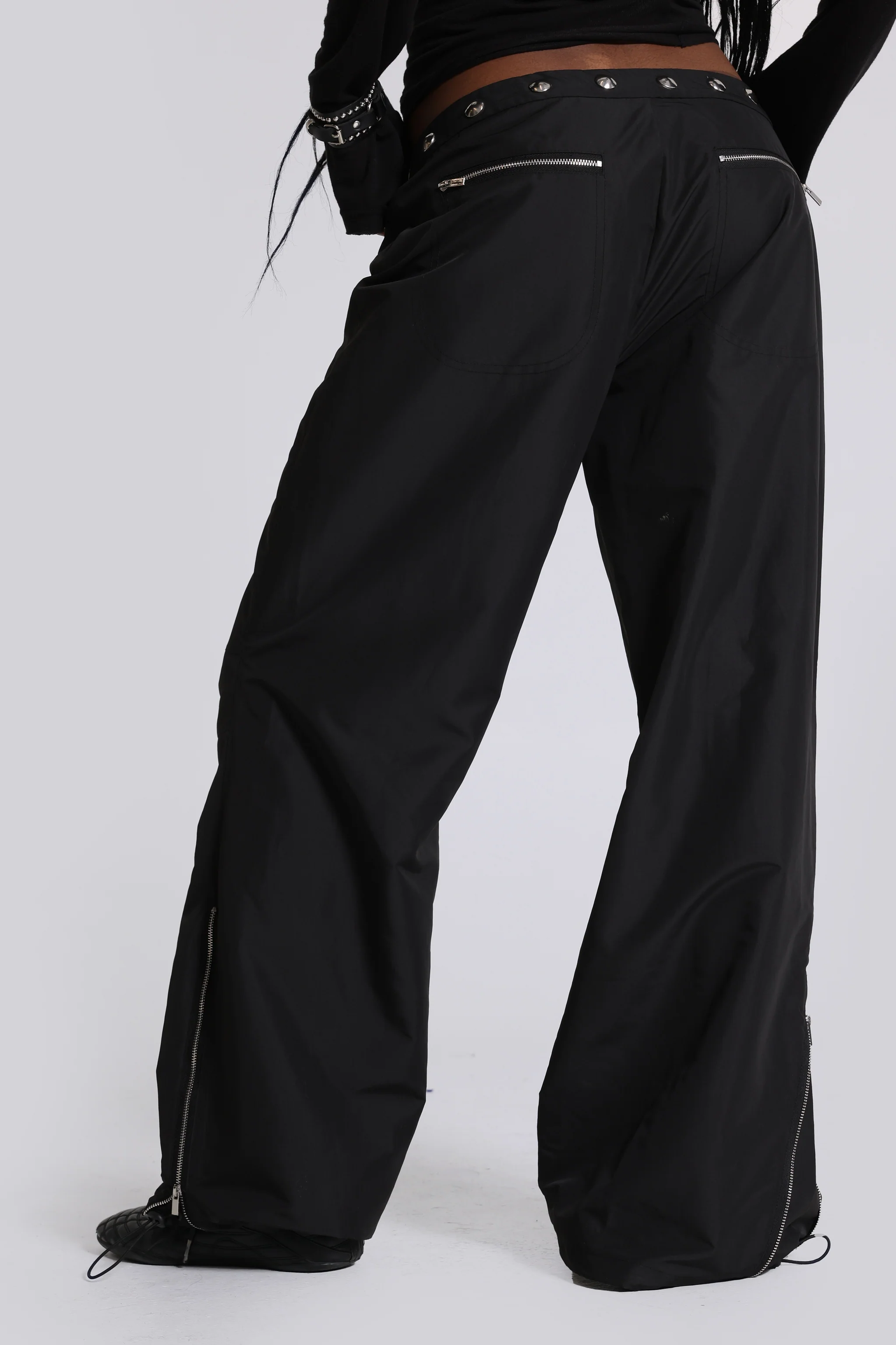 Corvi Studded Cargo Trousers  - Image 6