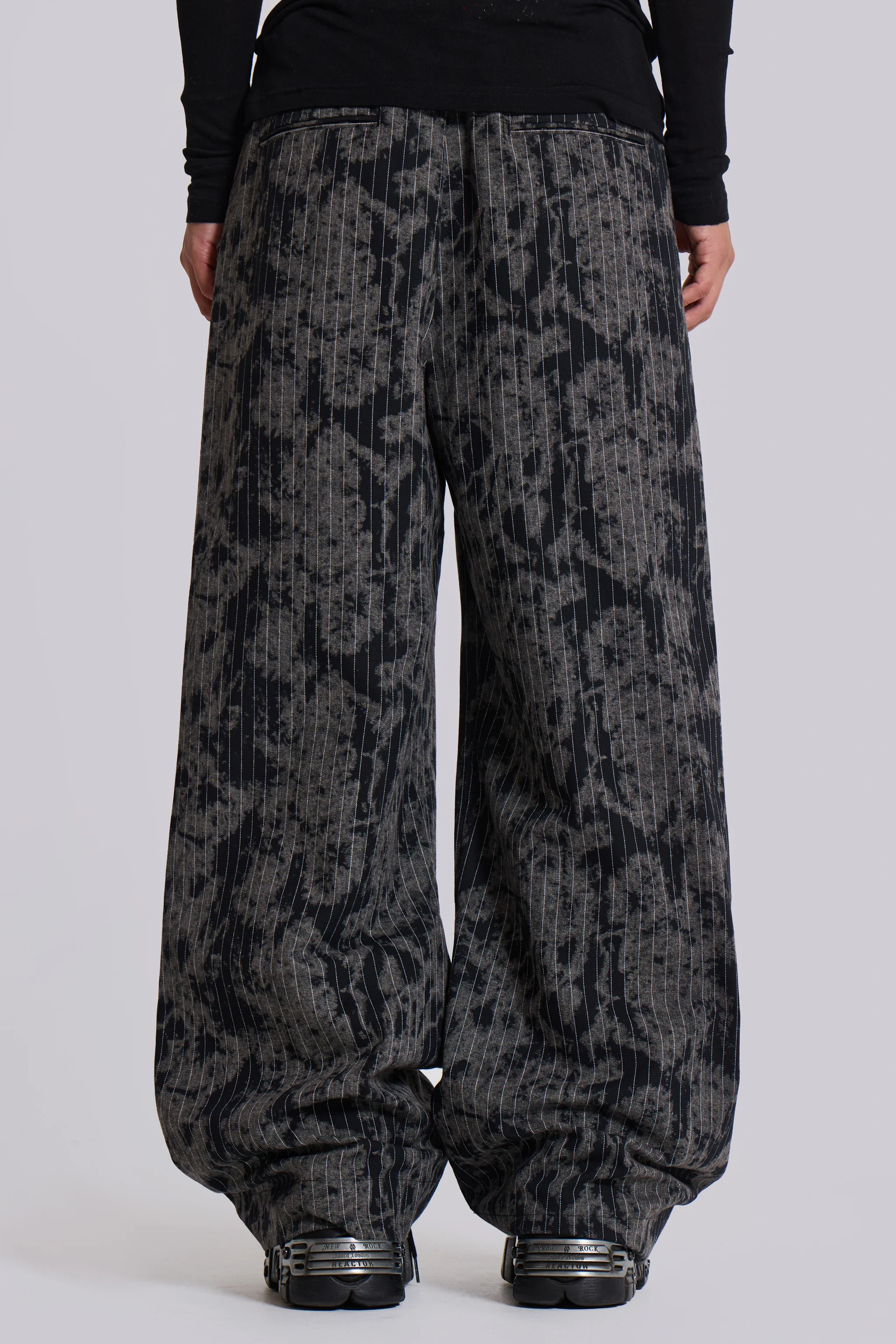 Dyed Pinstripe Goliath Suit Pants - Image 4