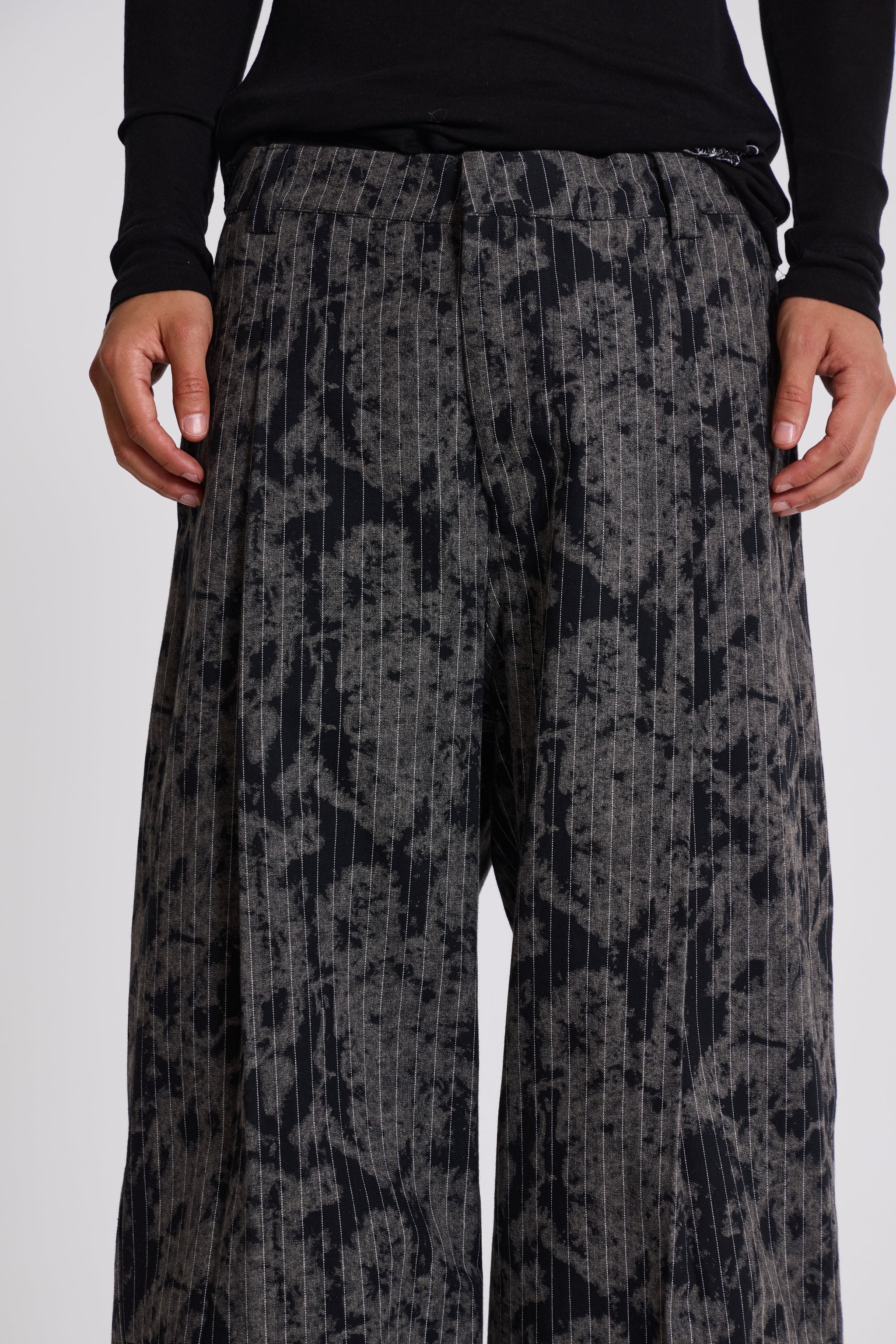 Dyed Pinstripe Goliath Suit Pants - Image 6