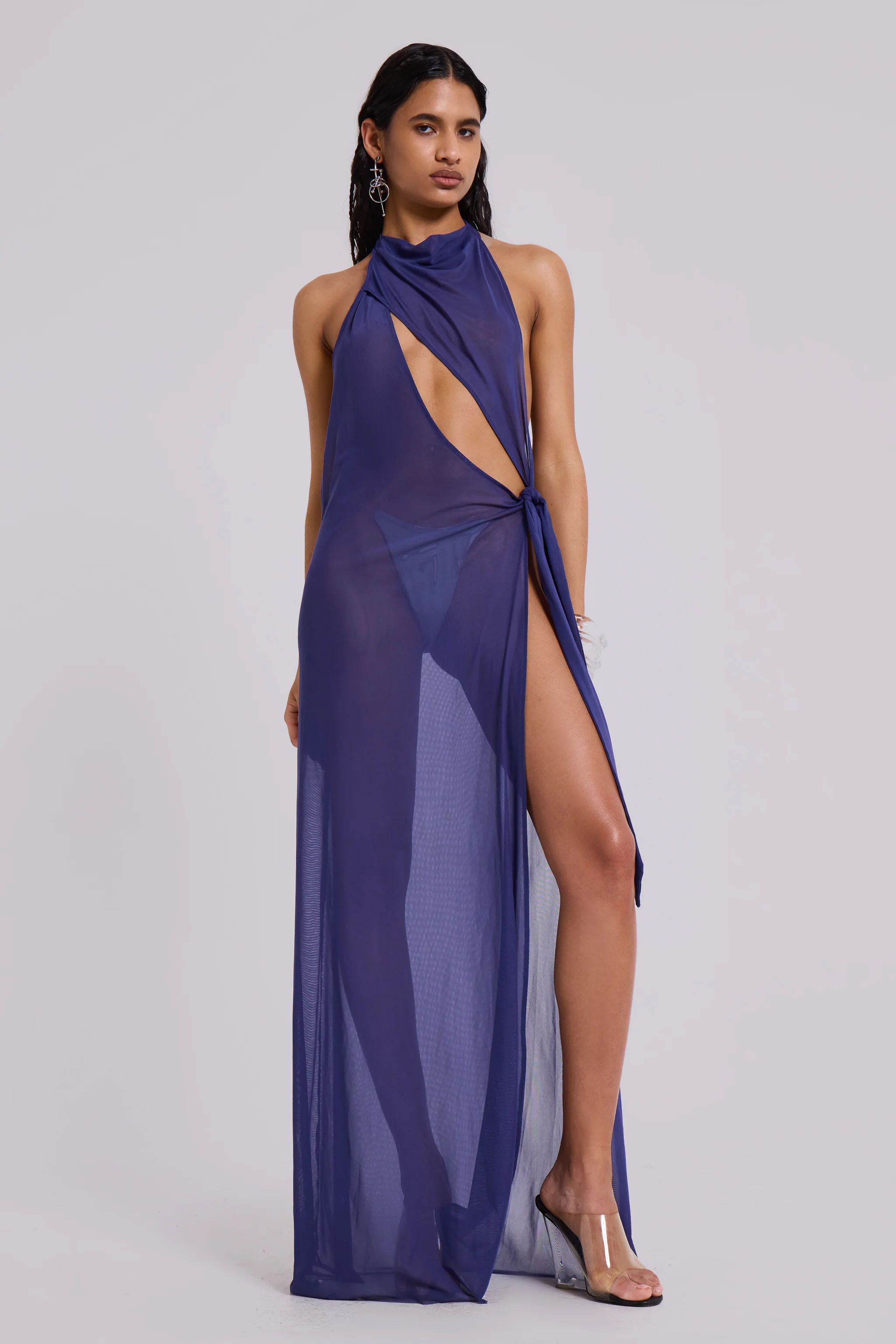 Eclipse Backless Asymmetric Dress - Image 8