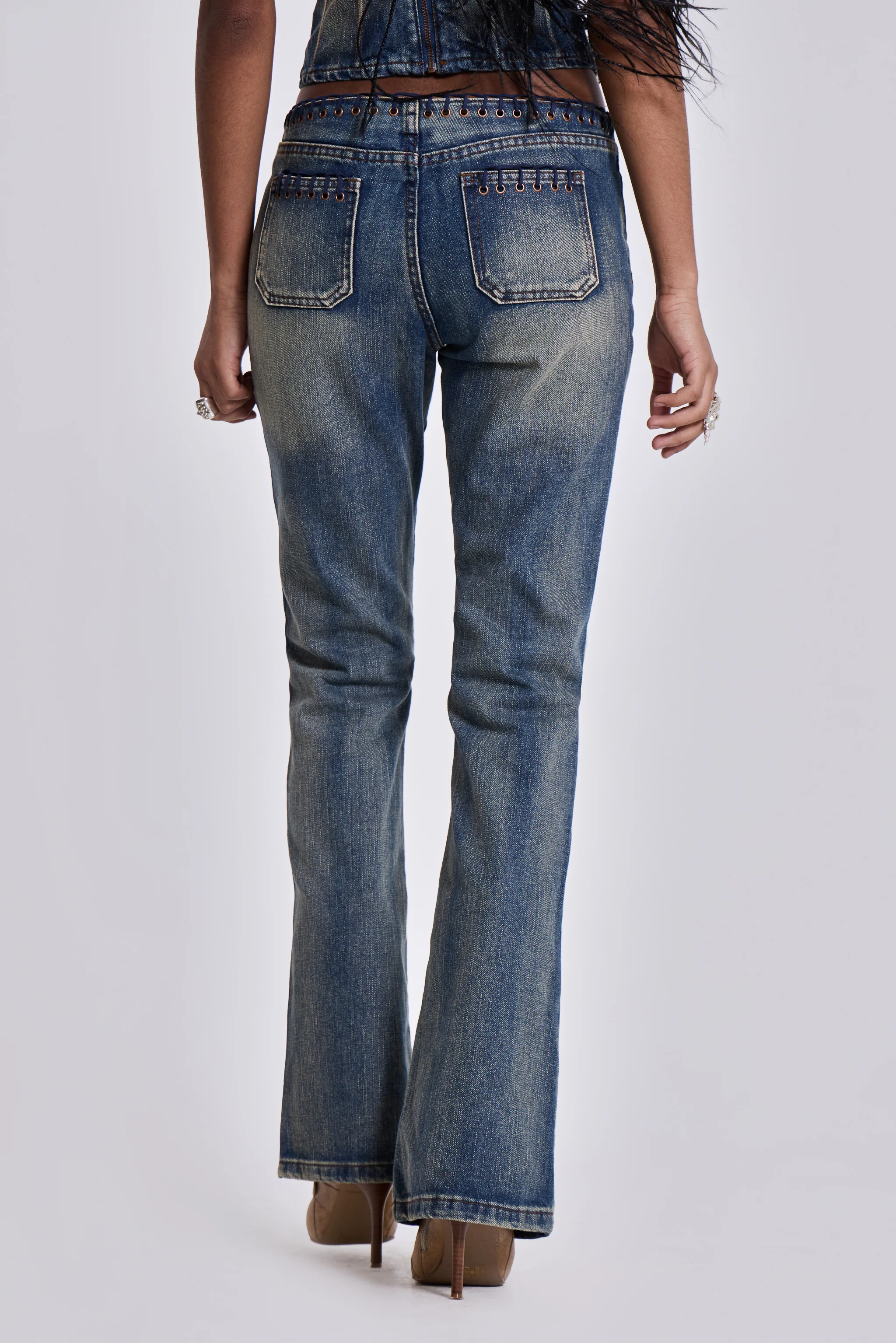 Elia Slim Fit Bootcut Jeans - Image 5