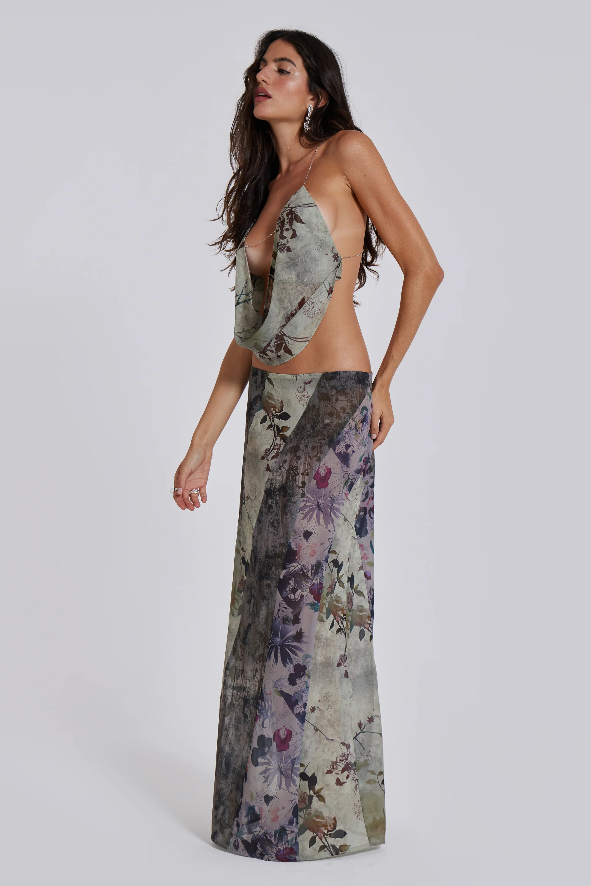 Asteria Panelled Maxi Skirt - Image 5