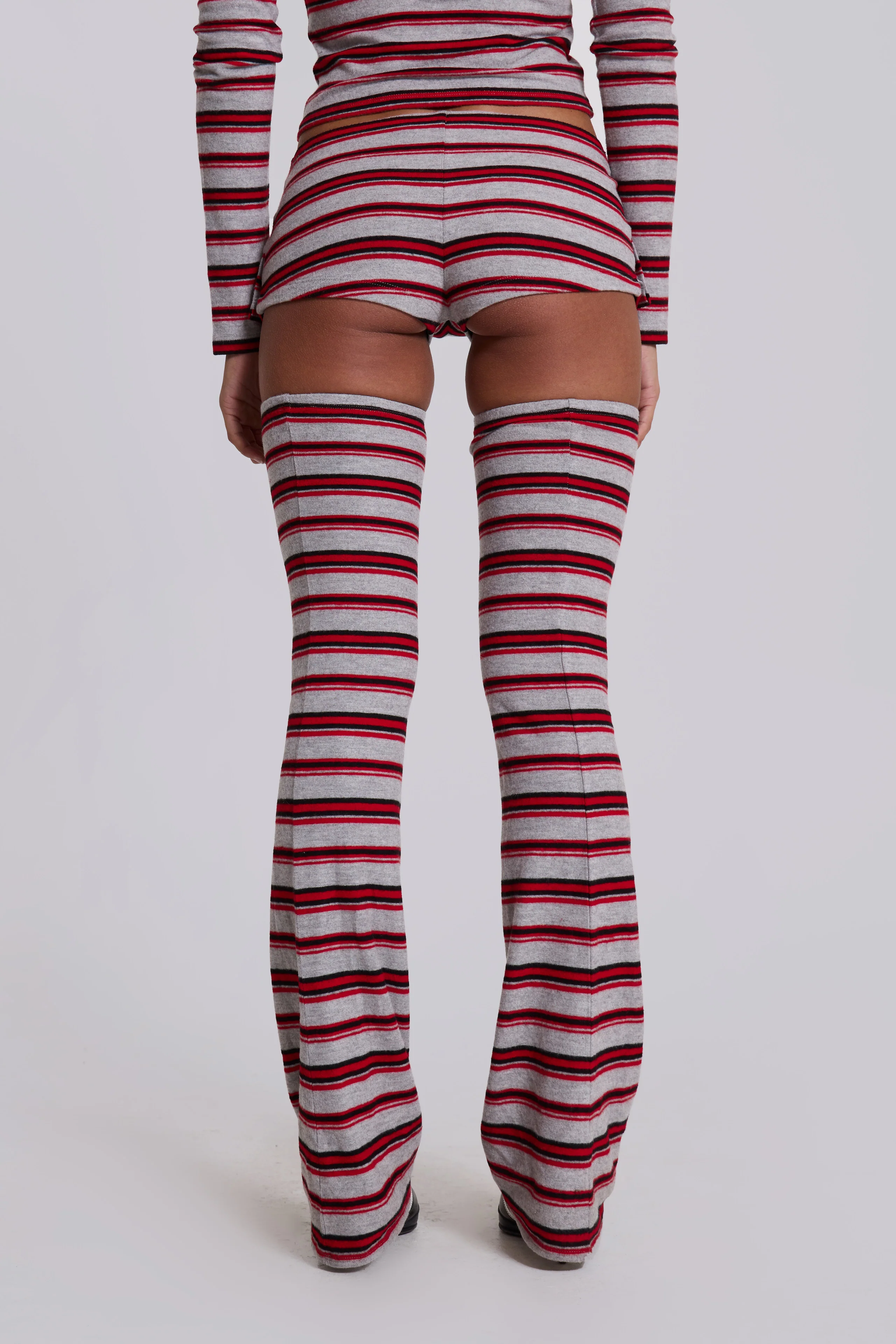 Isla Stripe Mini Shorts - Image 10