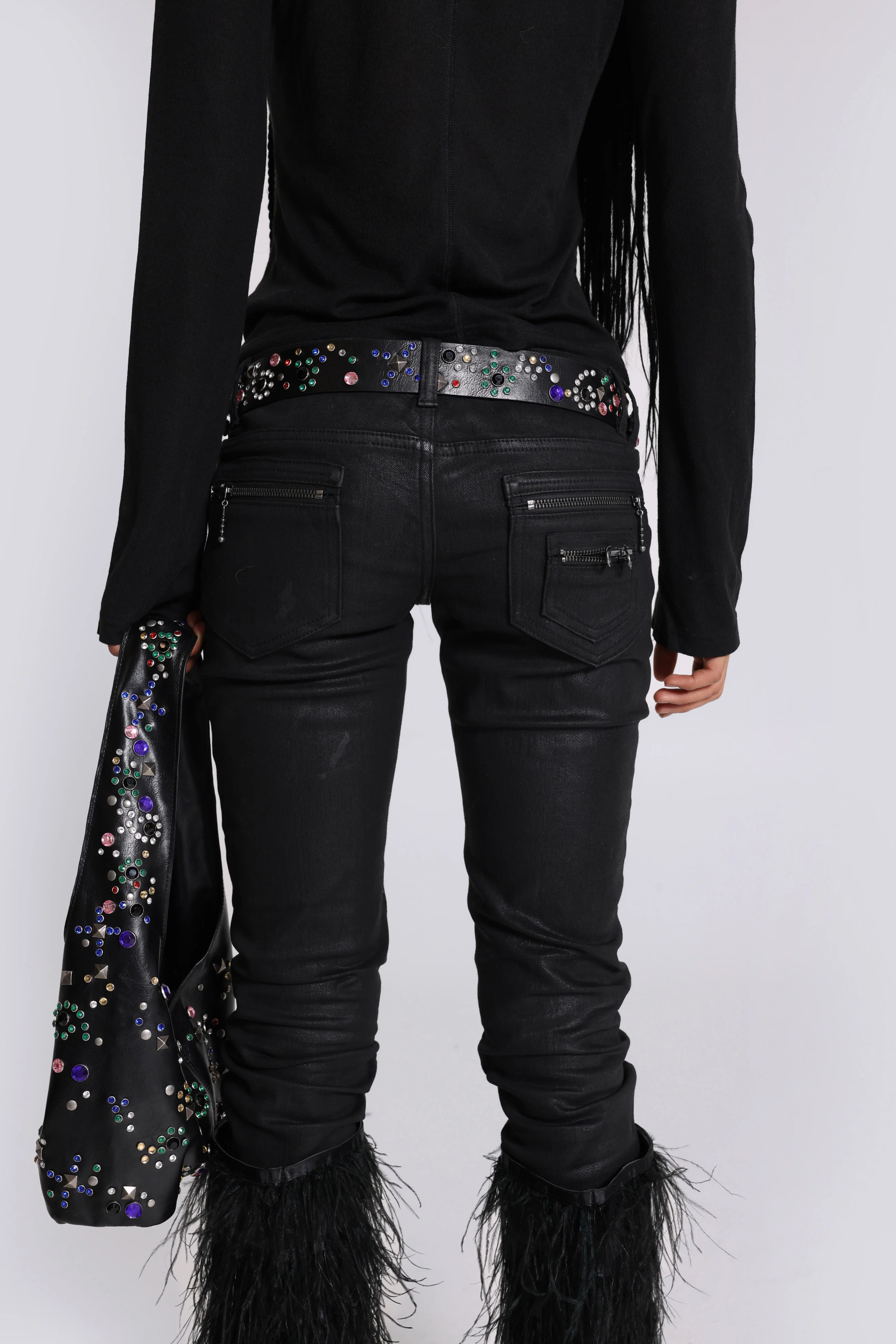 Jexa Jewel Studded Long Sleeve Top - Image 8