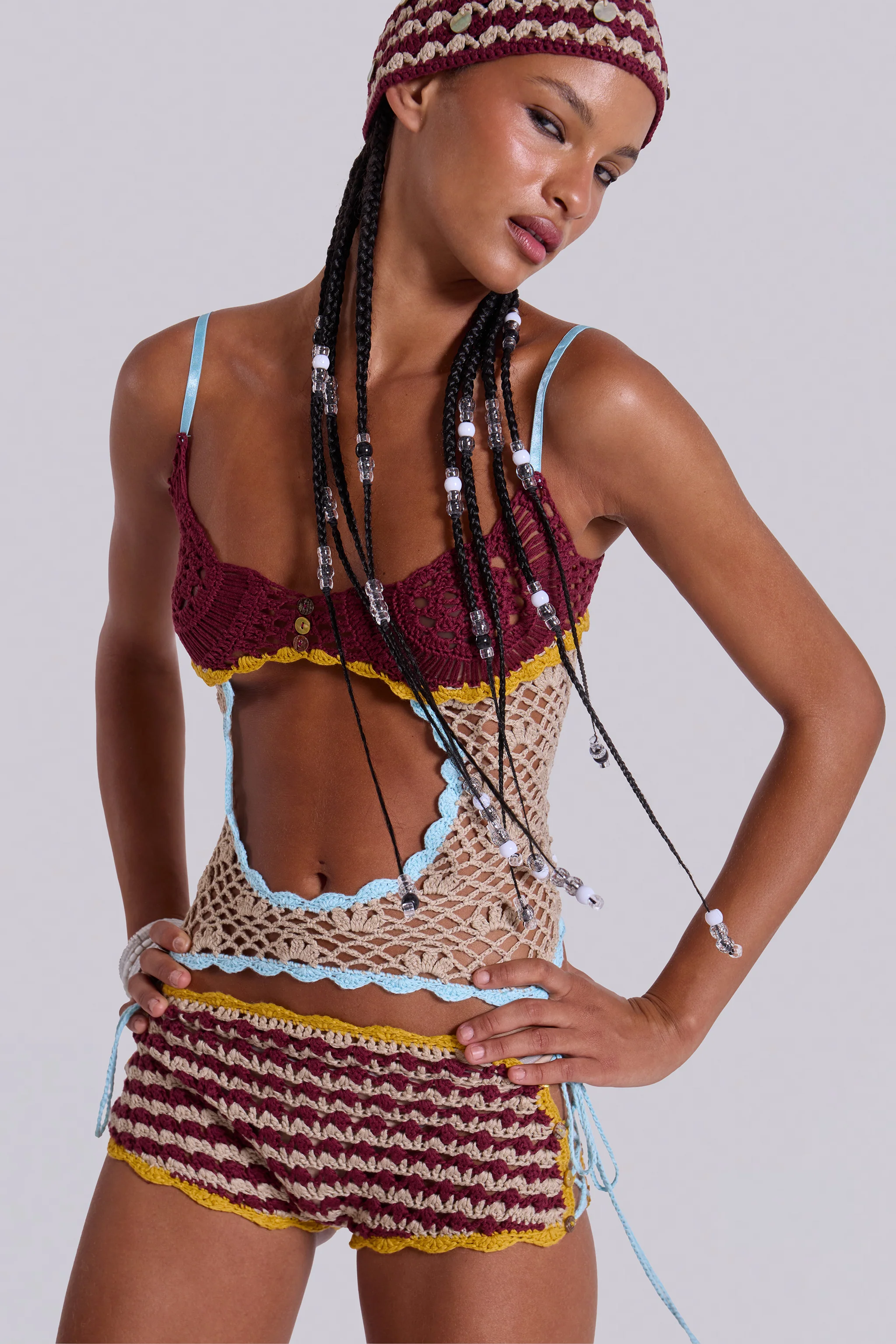 Kalani Crochet Mini Shorts - Image 7