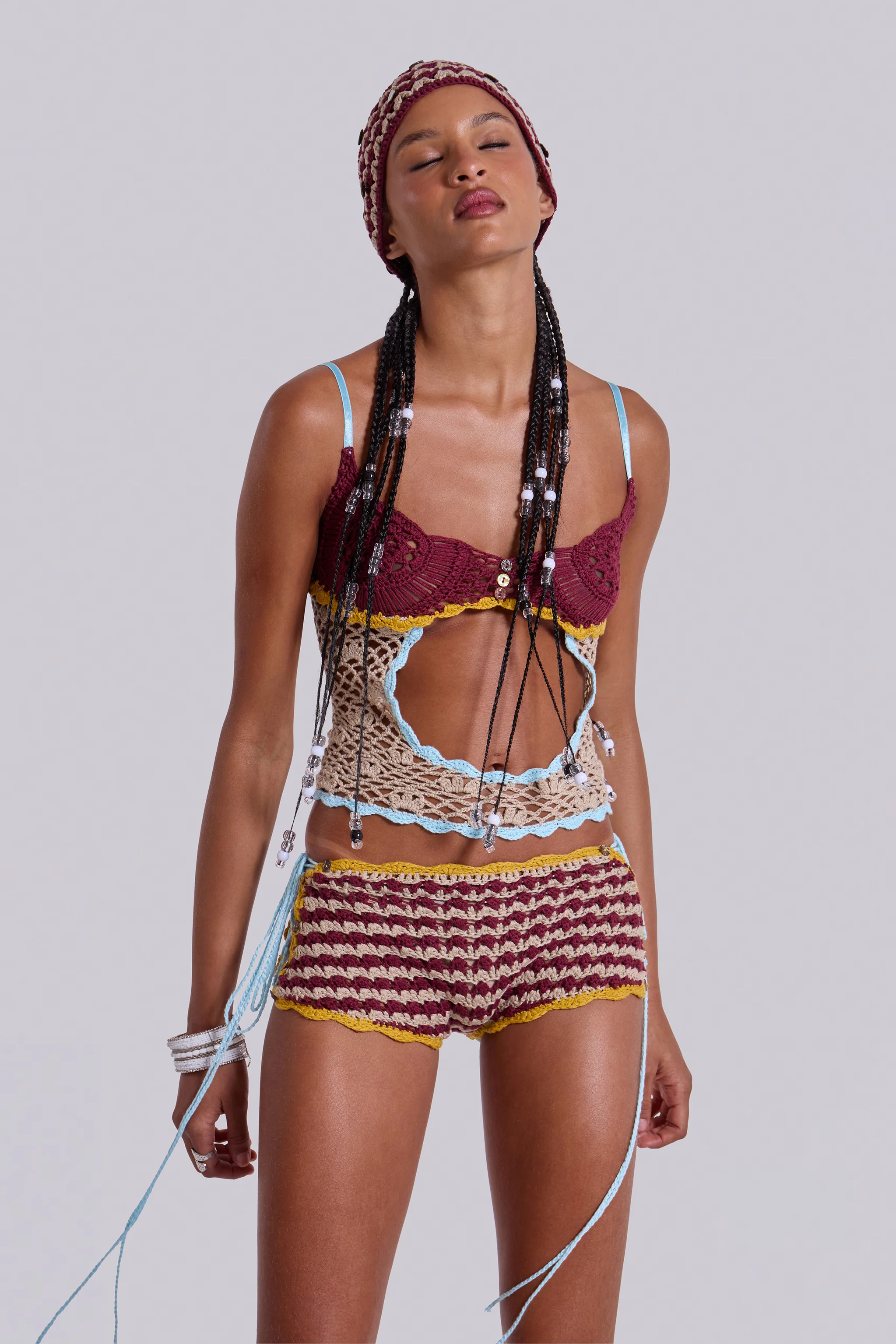 Kalani Cut Out Crochet Top - Image 6