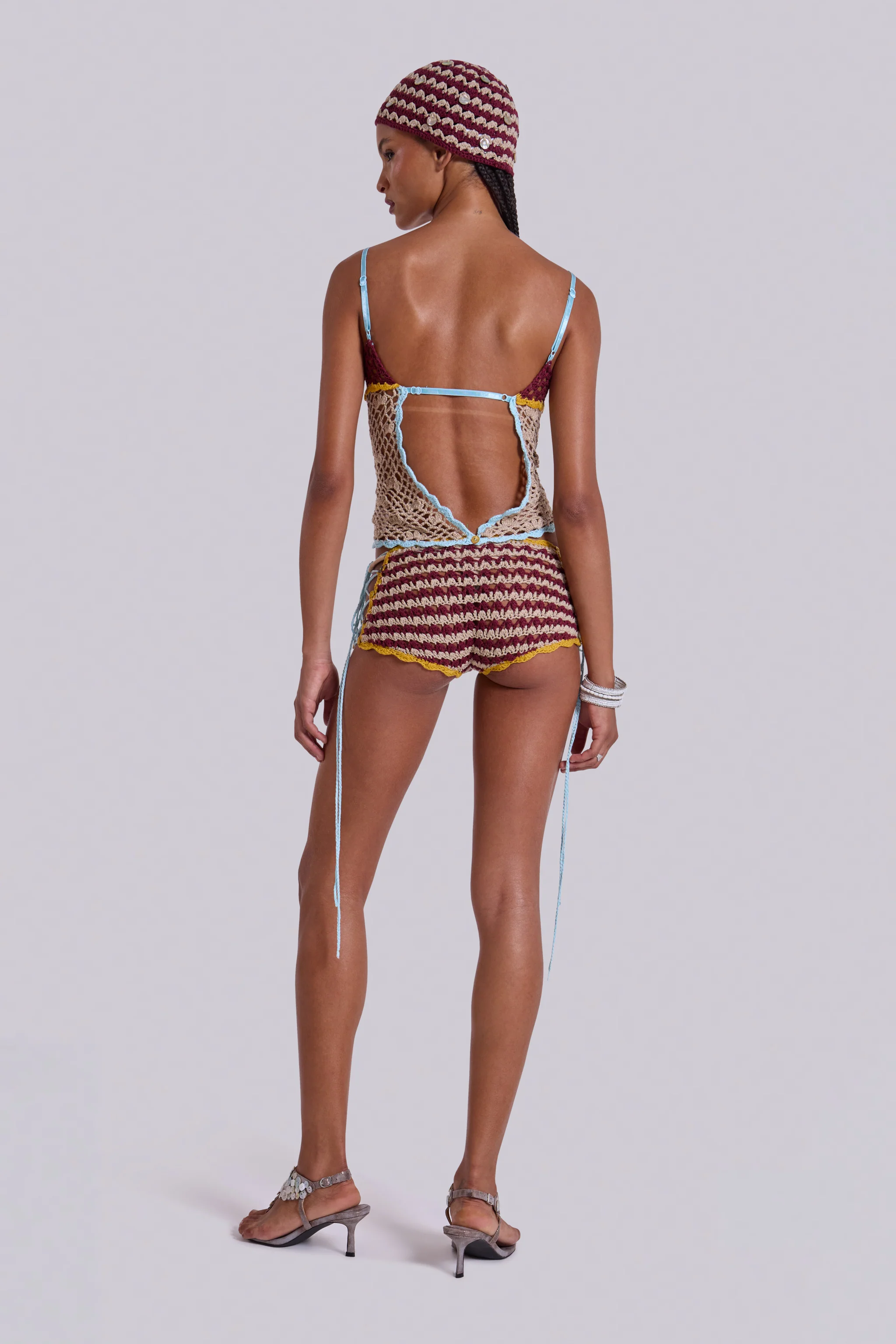 Kalani Cut Out Crochet Top - Image 8