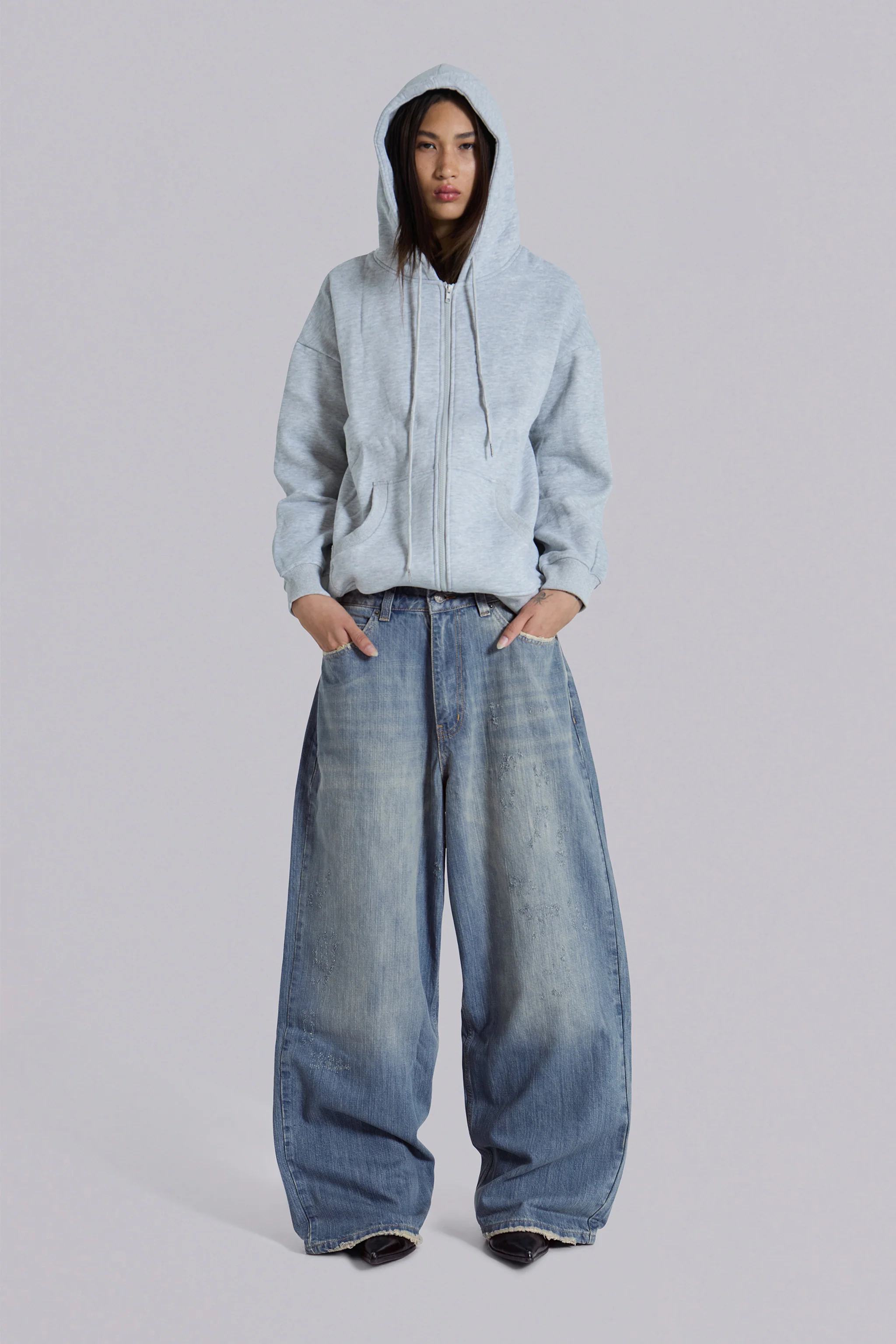 Light Wash Slub XL Colossus Jeans - Image 4