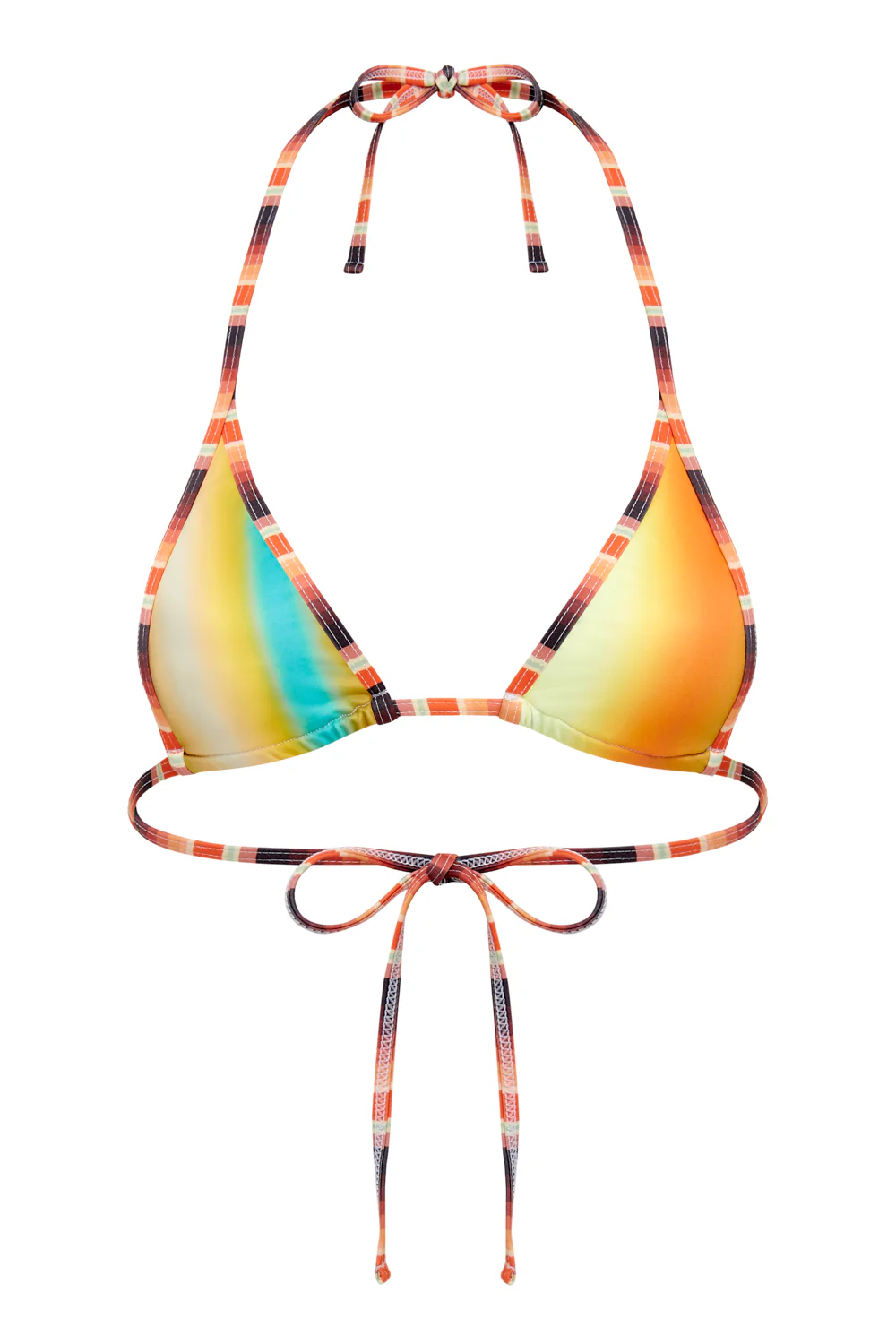 Sunset Micro Triangle Bikini Top - Image 8