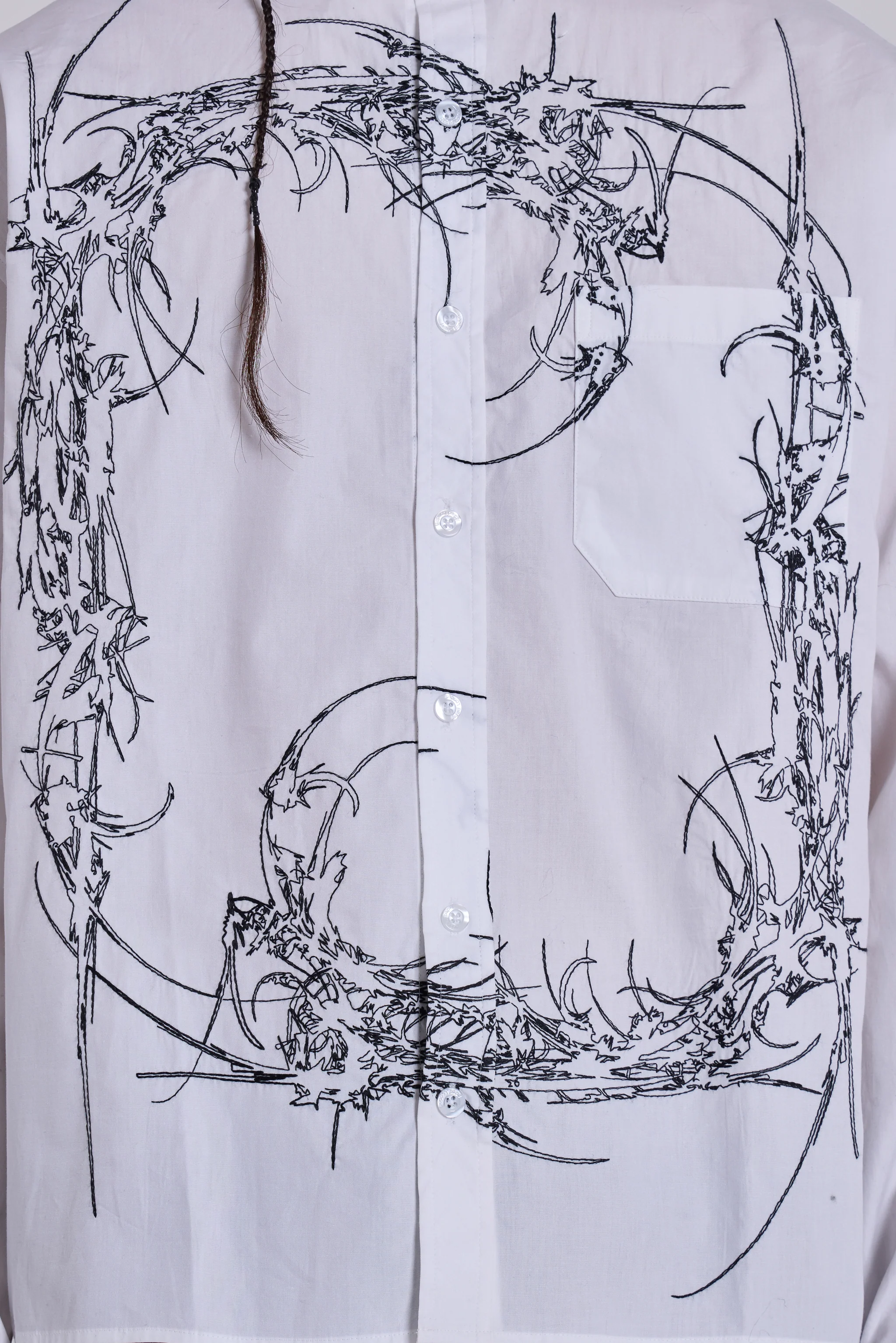 Opaque Button-Up Shirt - Image 5