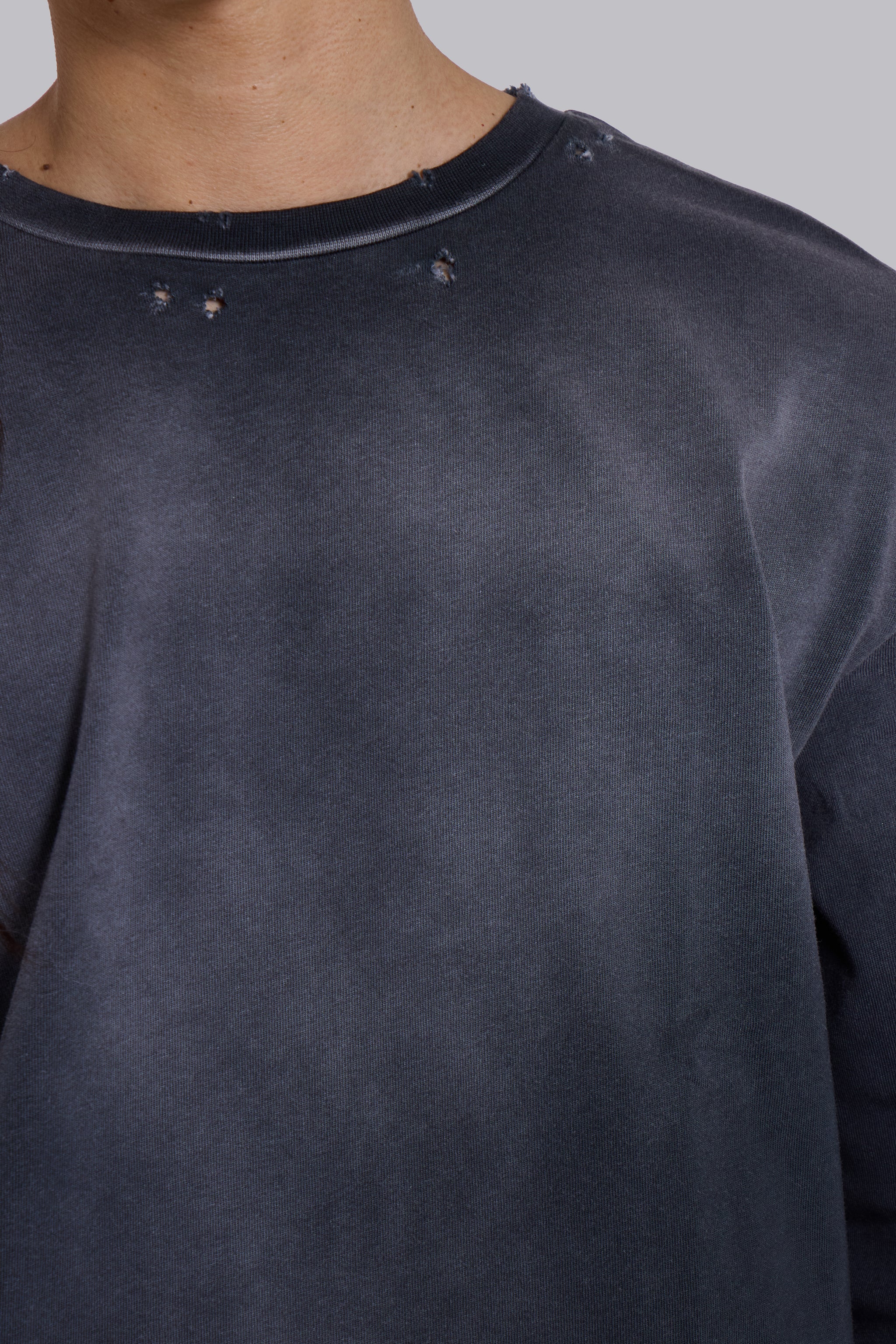 Opaque Navy LS Top - Image 5