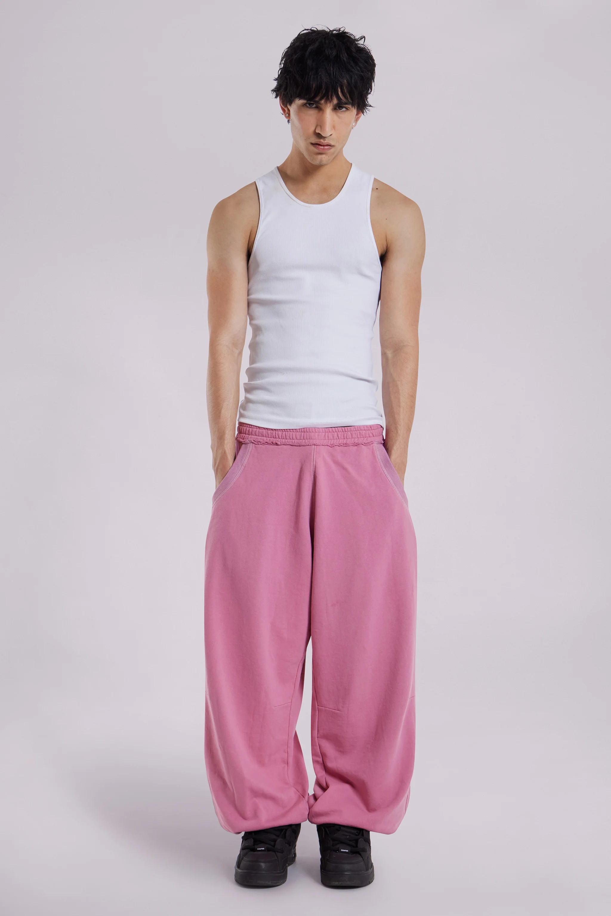 Pink Baggy Cuffed Monster Joggers - Image 5