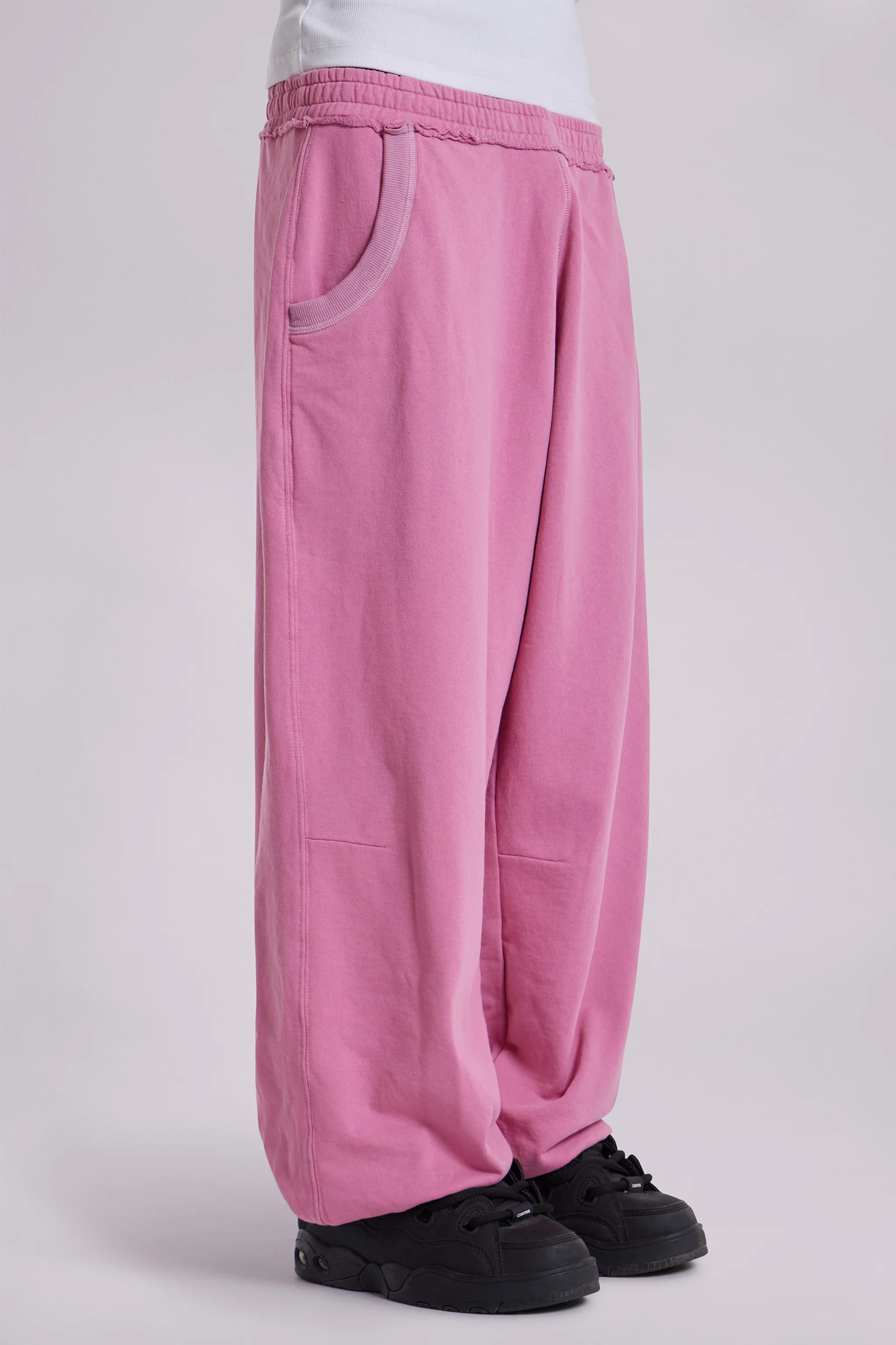 Pink Baggy Cuffed Monster Joggers - Image 7