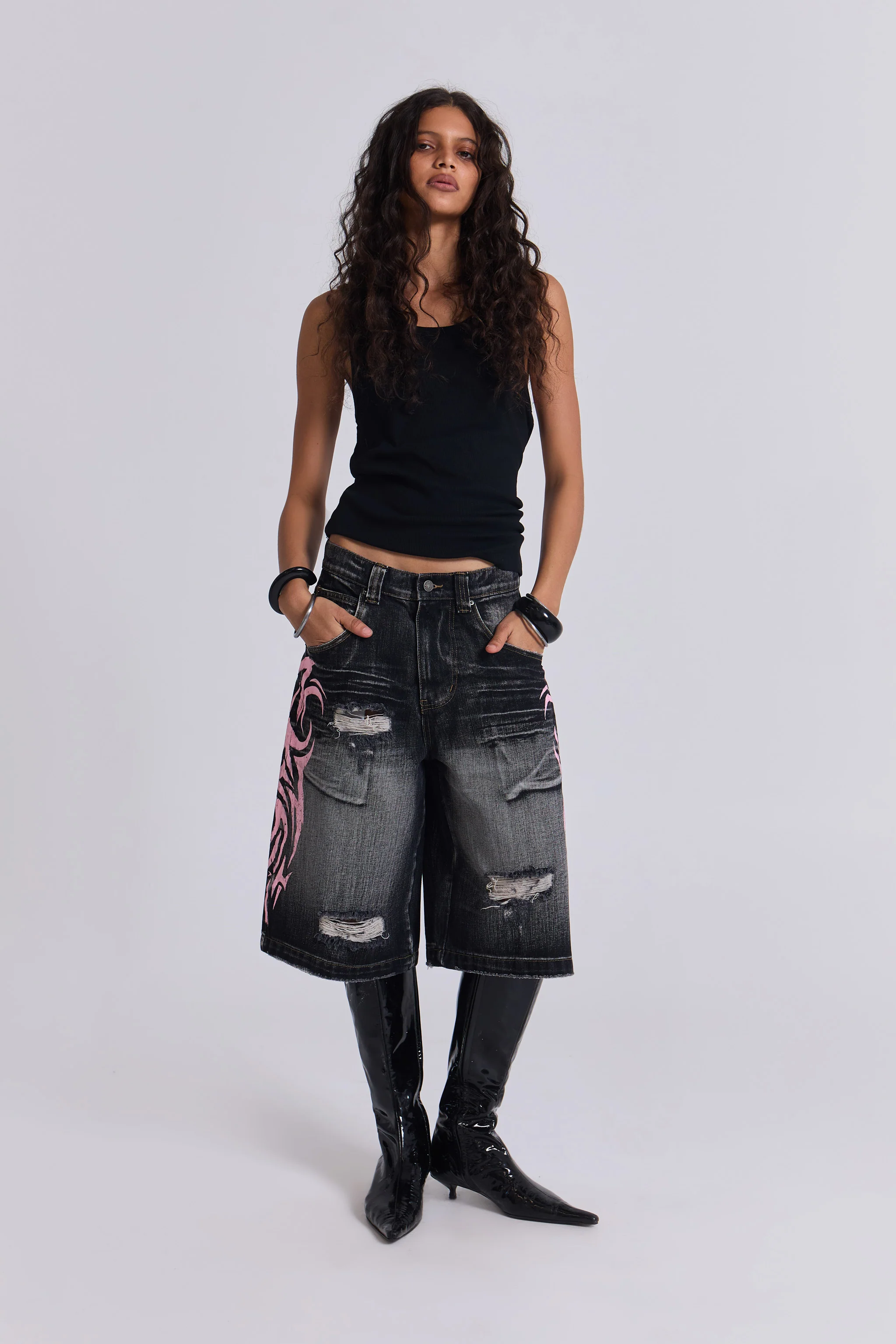Pink Blade Colossus Jorts - Image 5