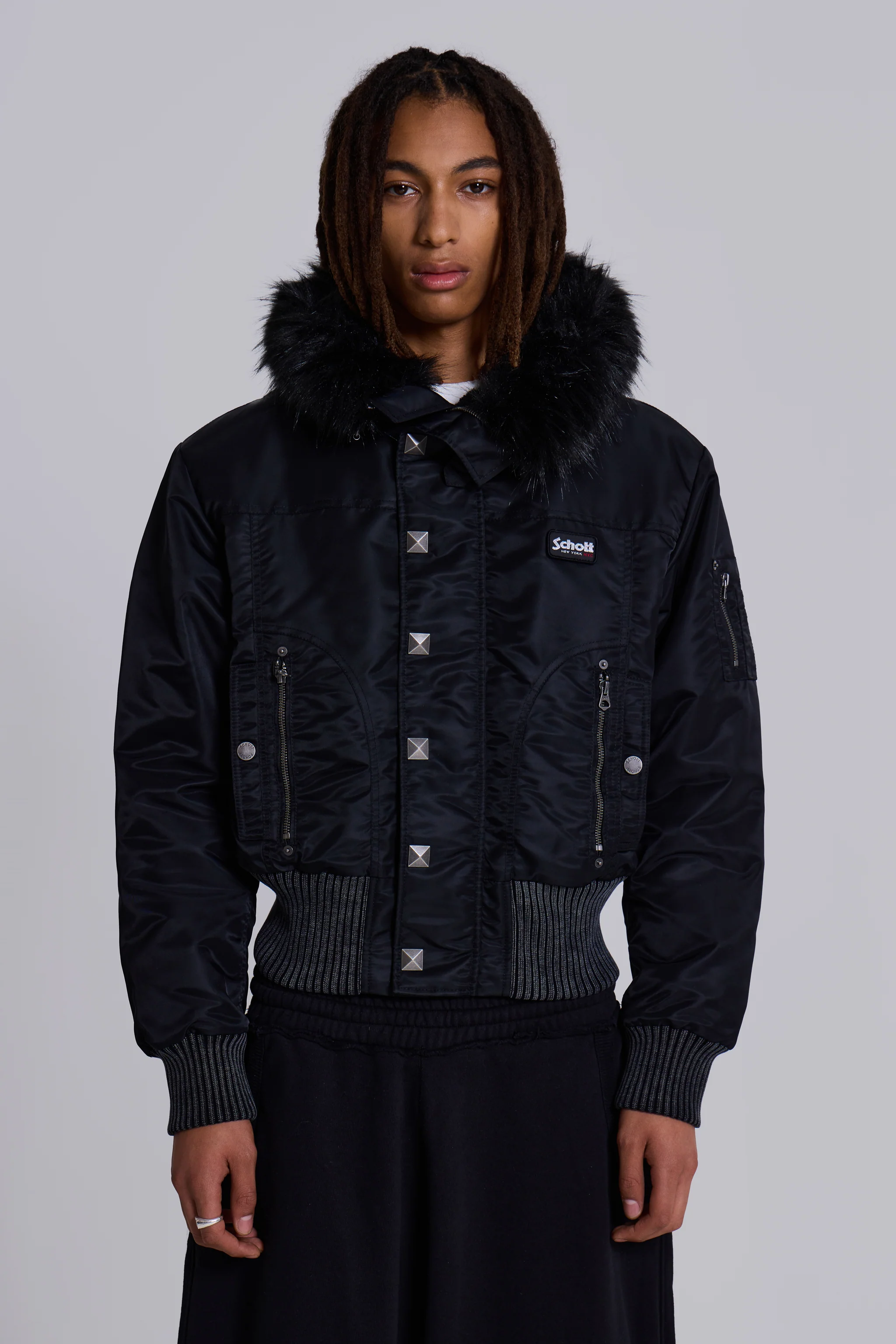 Schott Wraith MA1 Jacket - Image 17