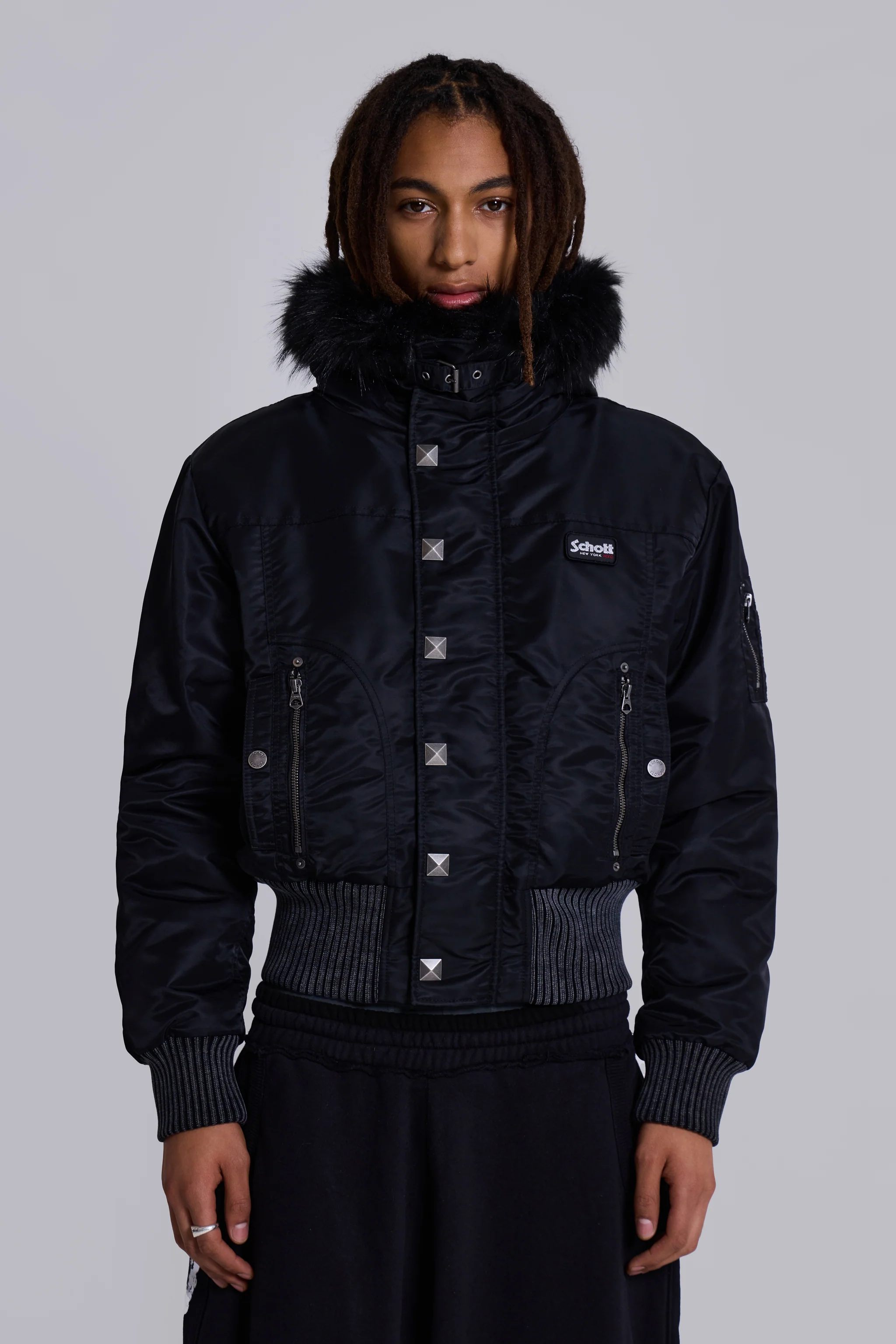 Schott Wraith MA1 Jacket - Image 4
