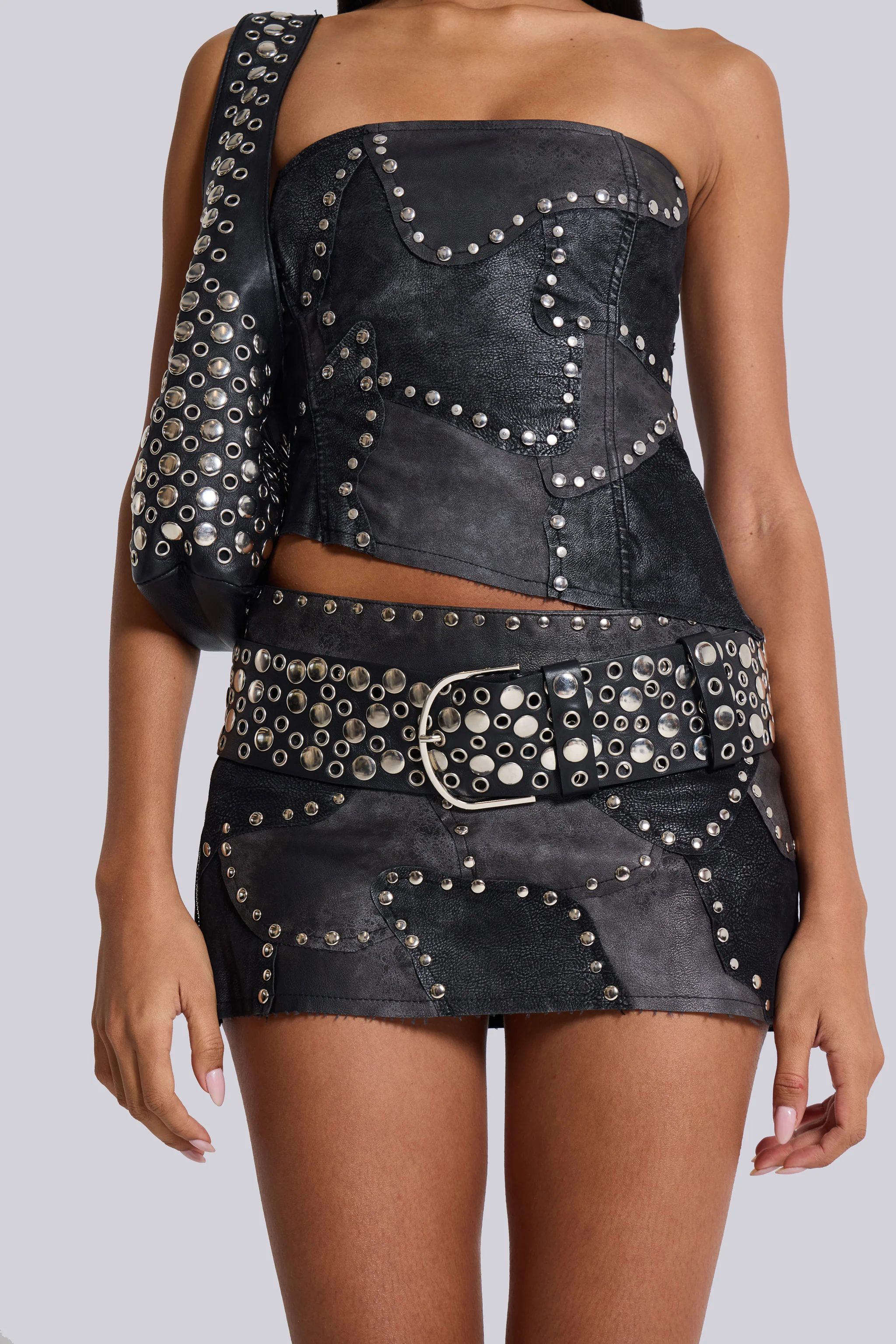 Shadow Studded Corset Top - Image 5