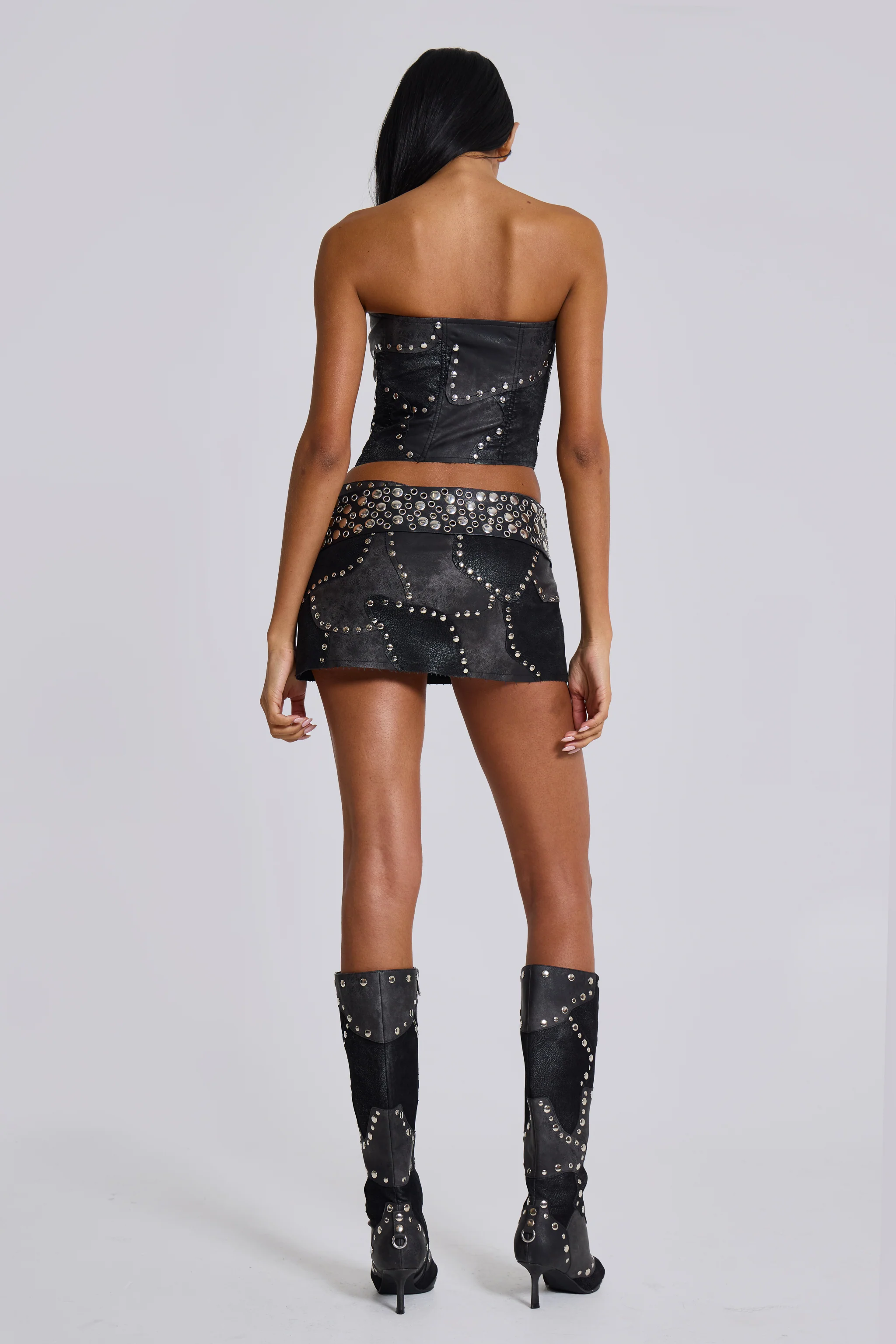 Shadow Studded Corset Top - Image 6