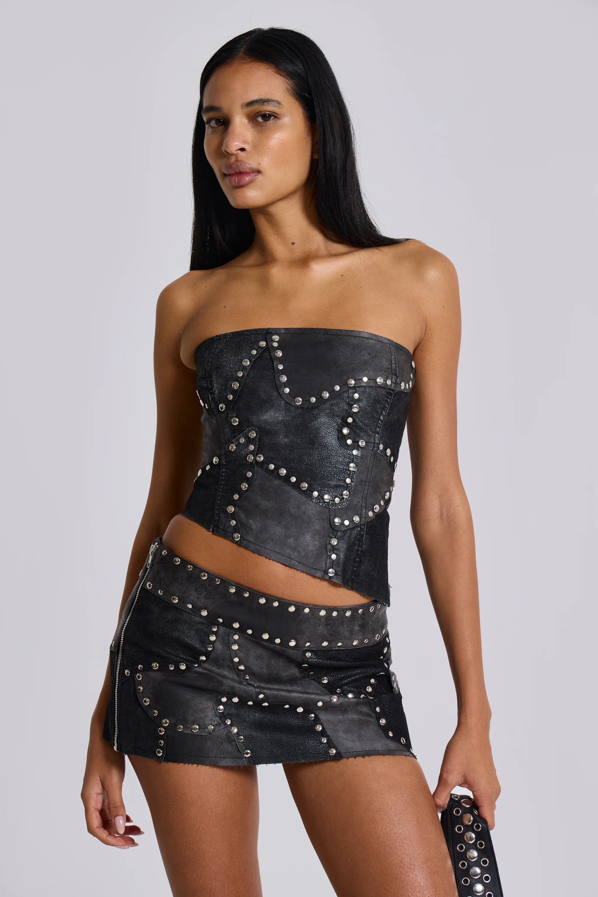 Shadow Studded Corset Top - Image 7