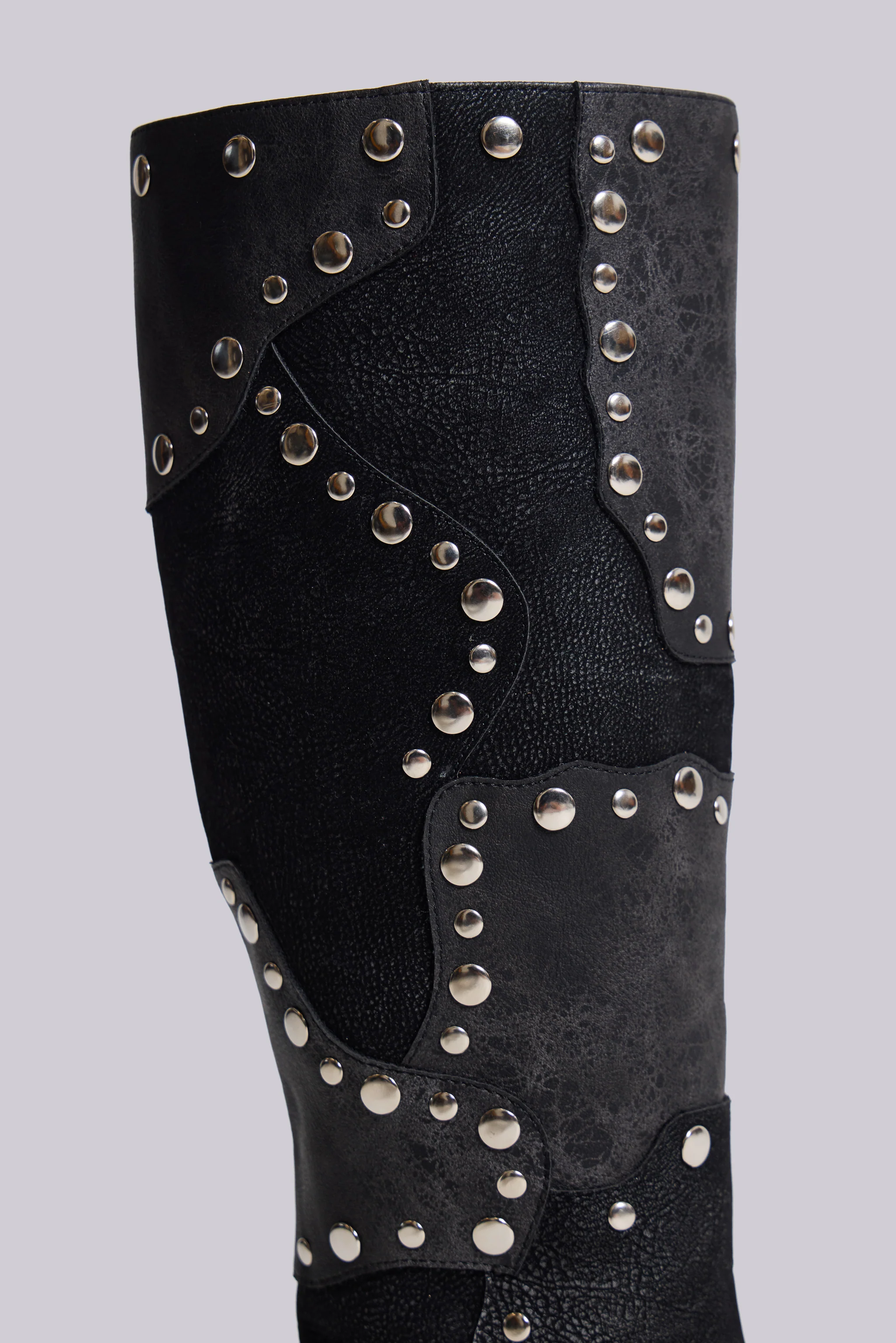 Shadow Studded Knee-High Boot - Image 6