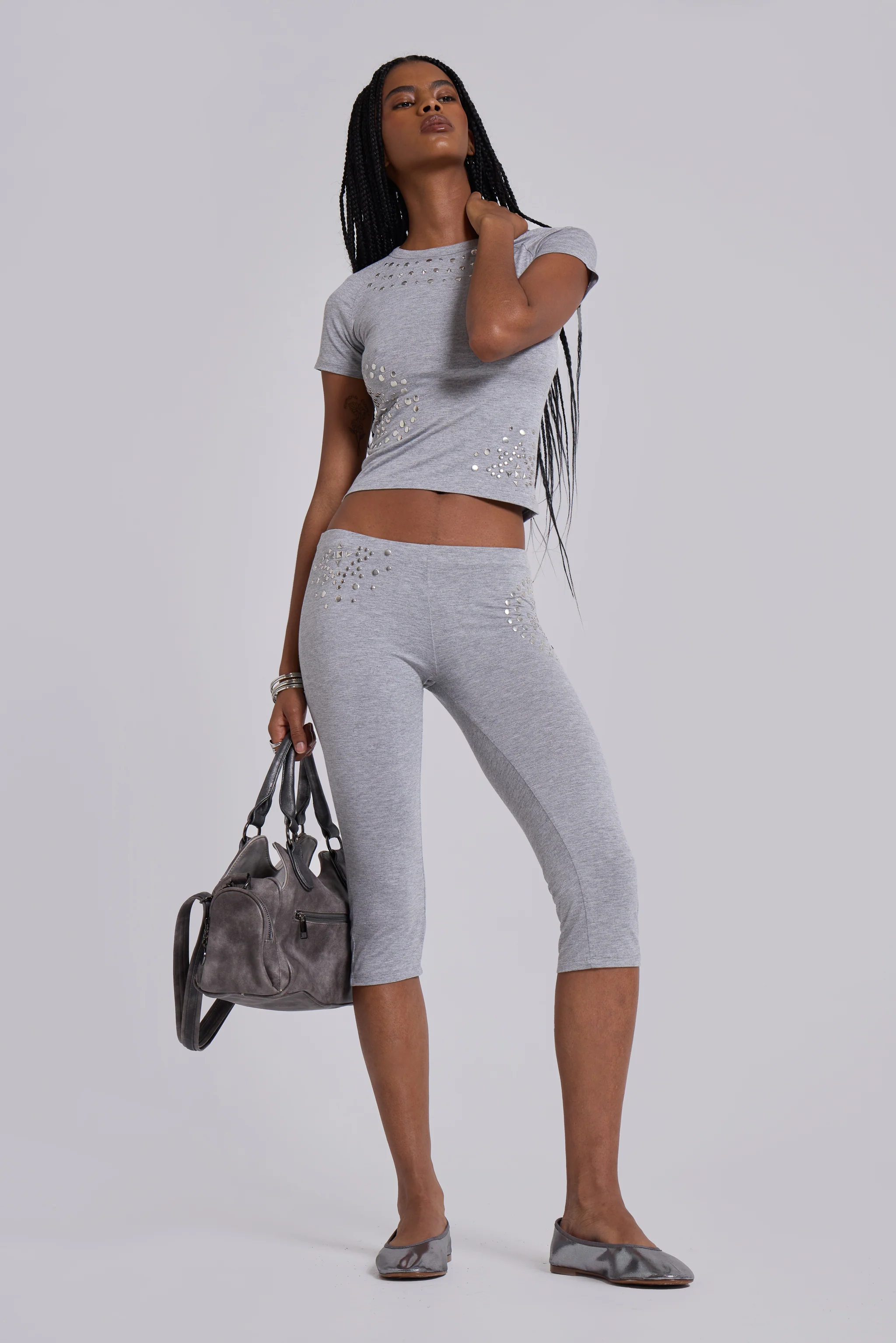 Sita Studded Capri Trousers - Image 6