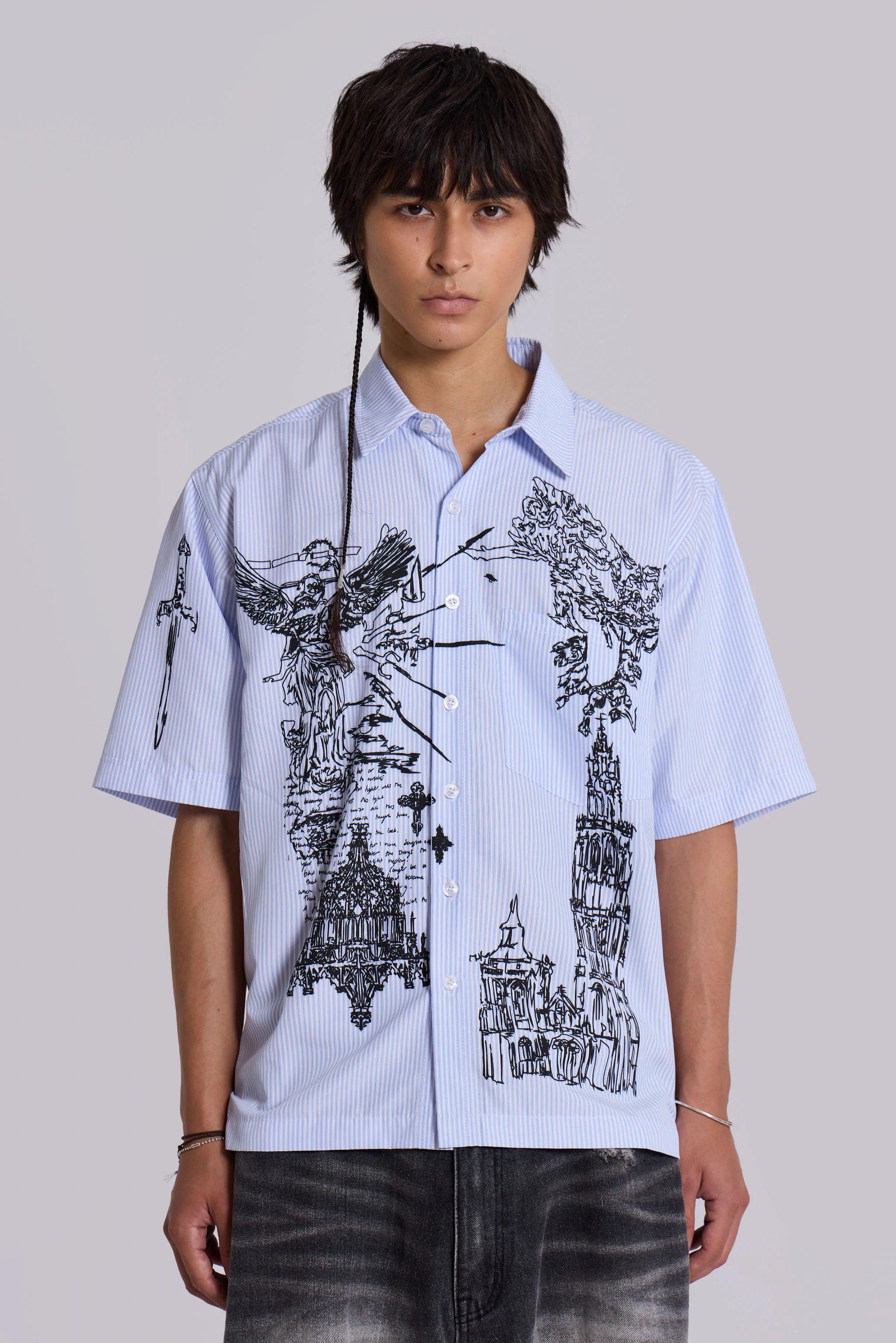Sketch Pinstripe Shirt