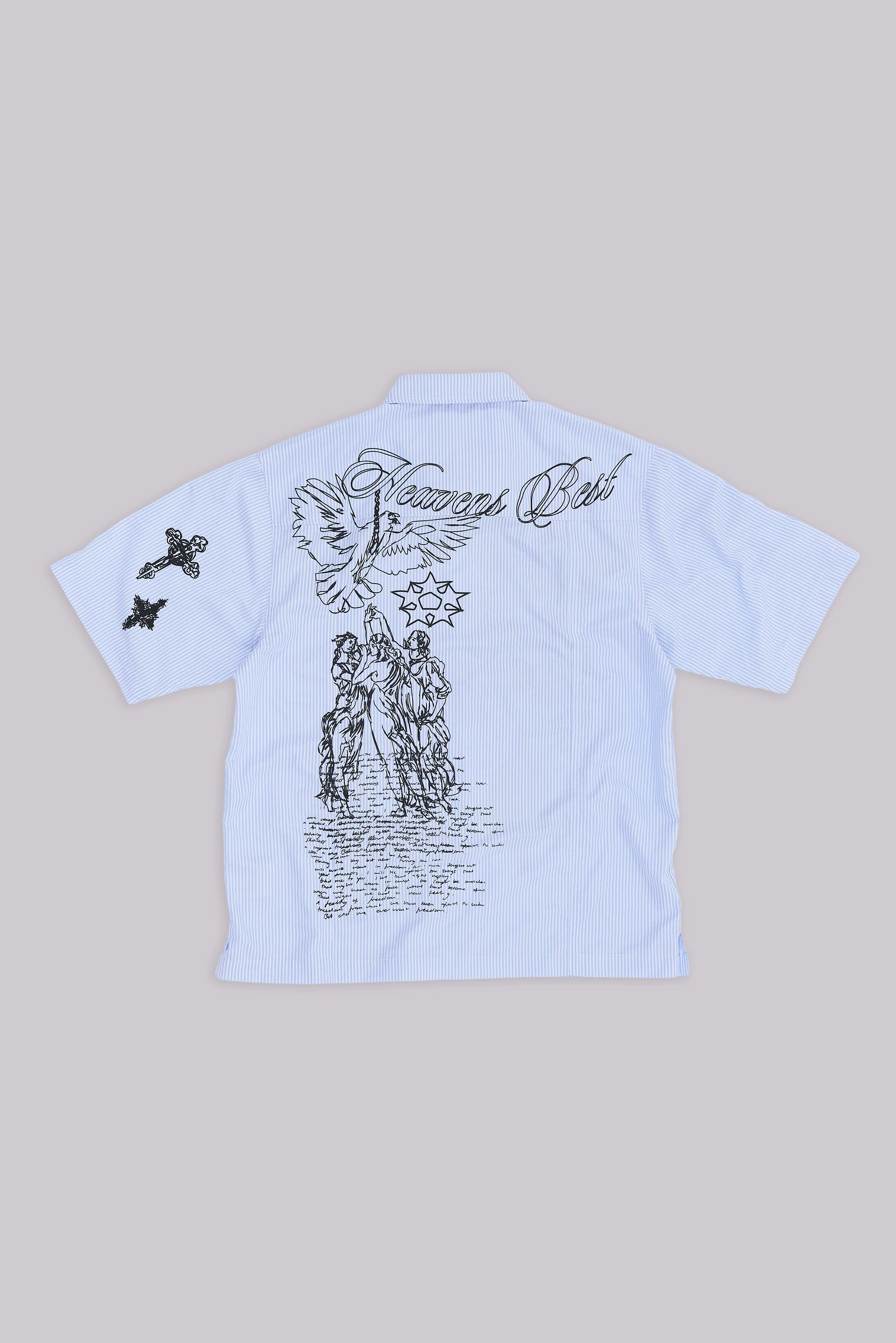 Sketch Pinstripe Shirt - Image 3