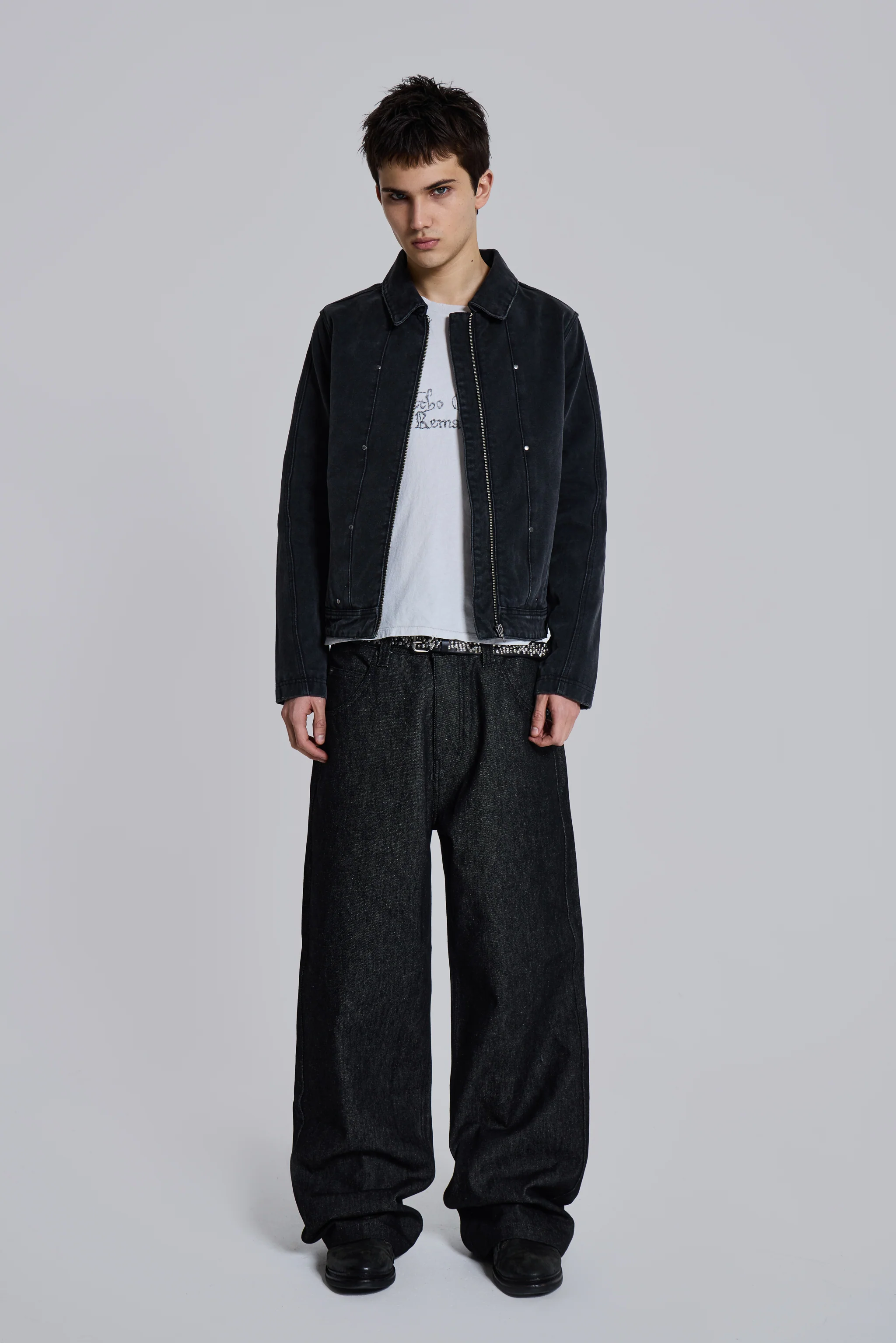 Stud Denim Jacket - Image 12