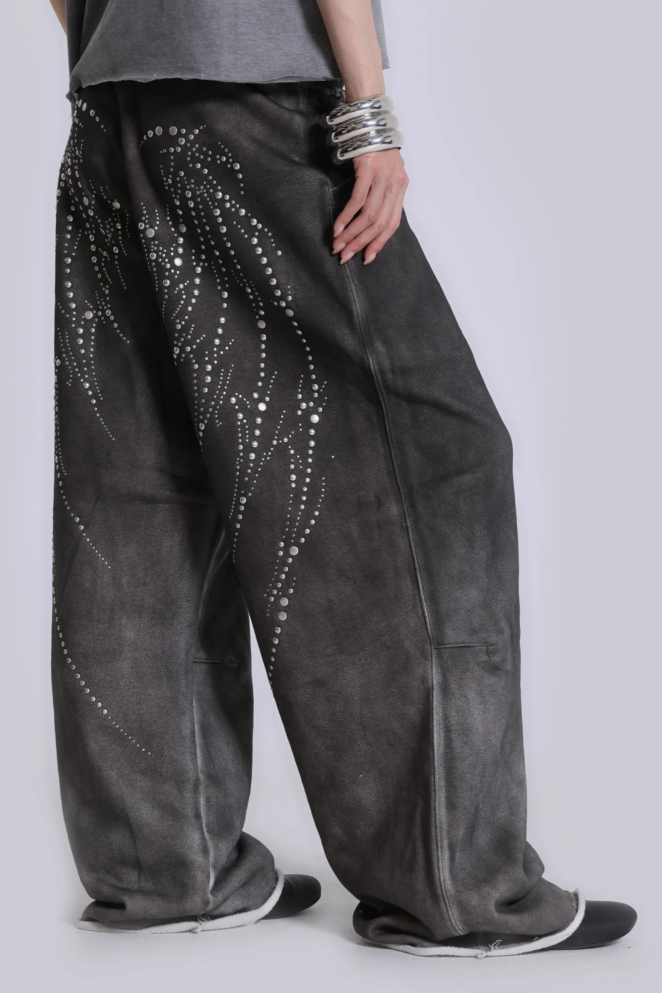 Studded Wing Monster Joggers - Image 4