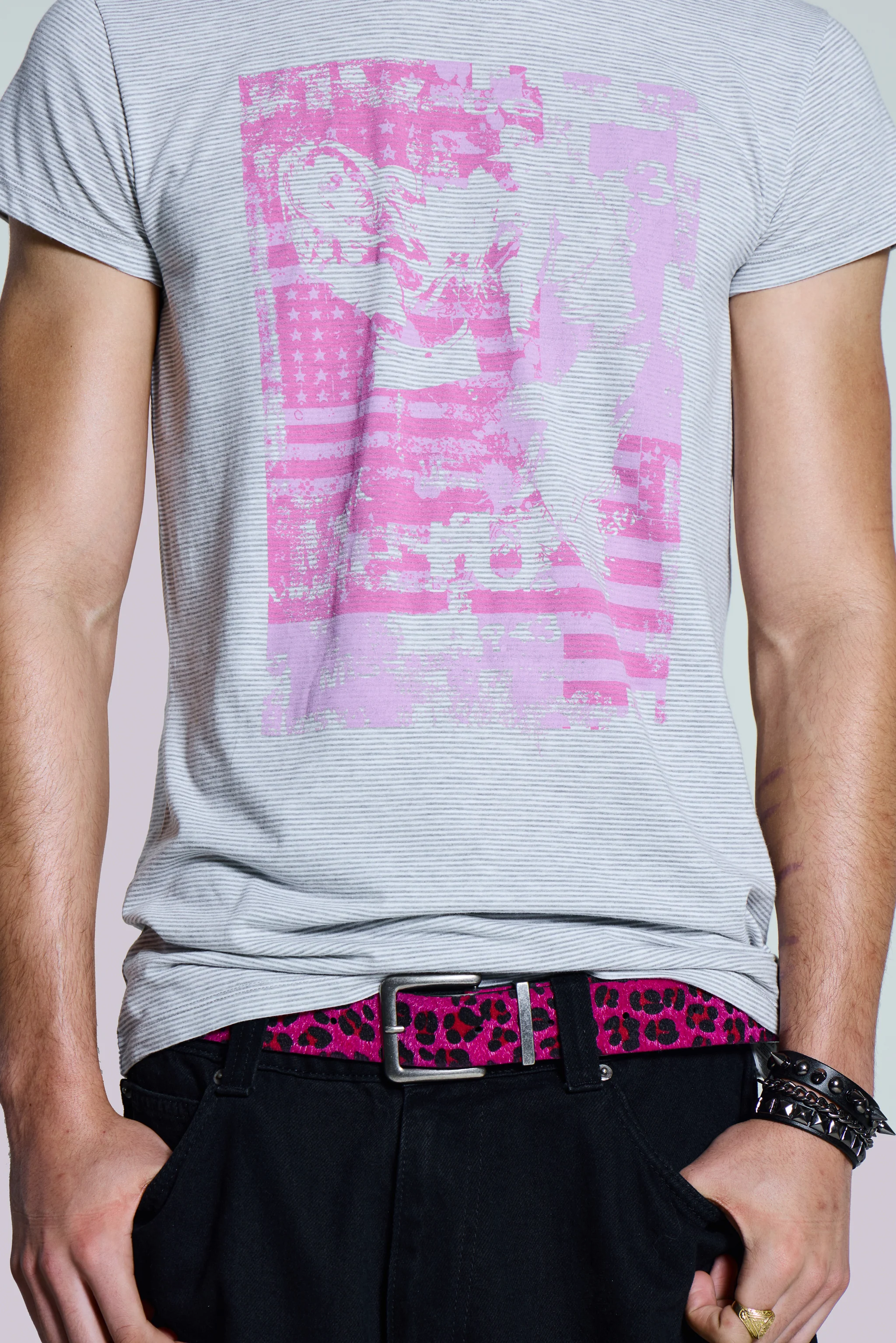 Tour Stripe T-Shirt - Image 6