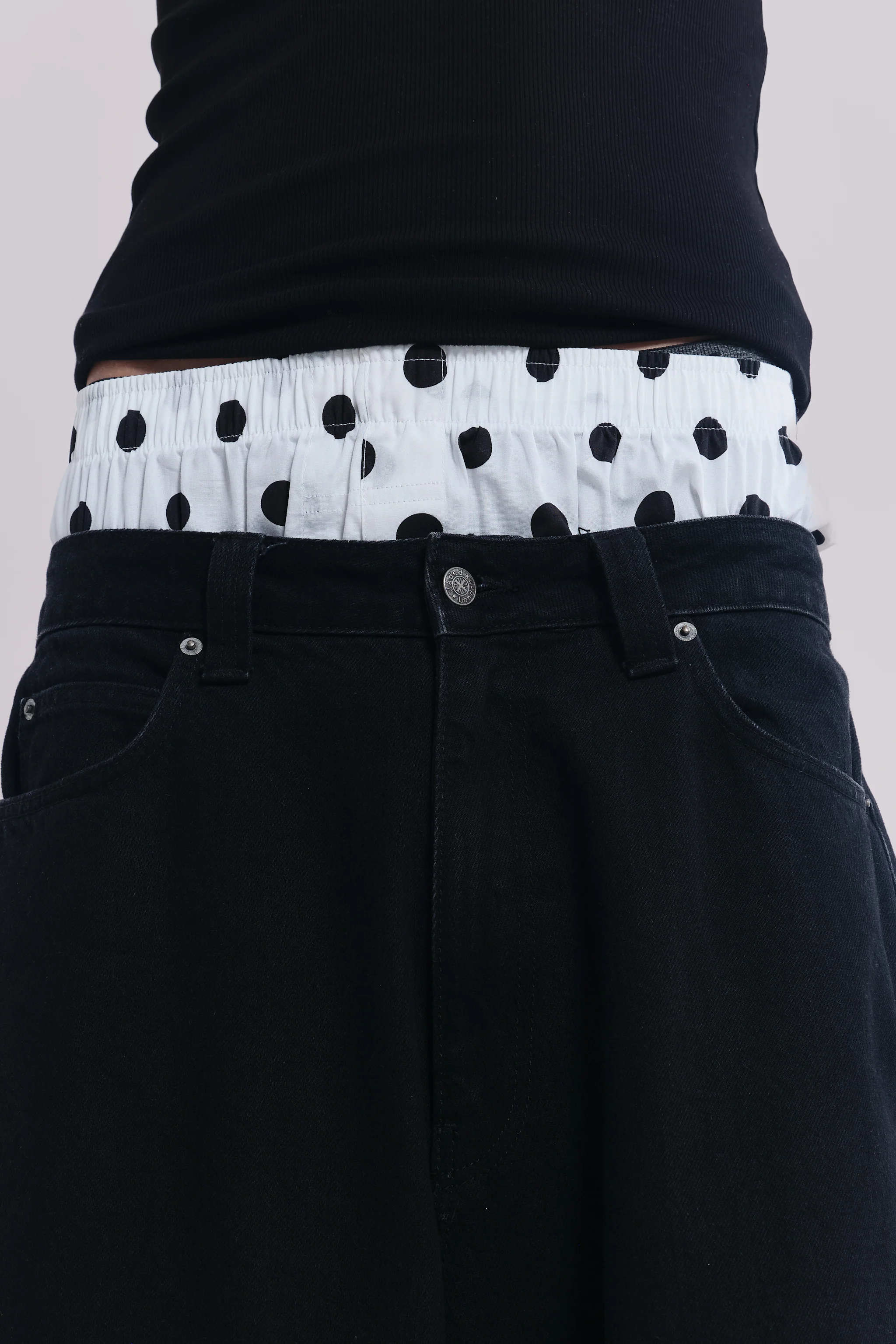 White Polka Boxers - Image 2