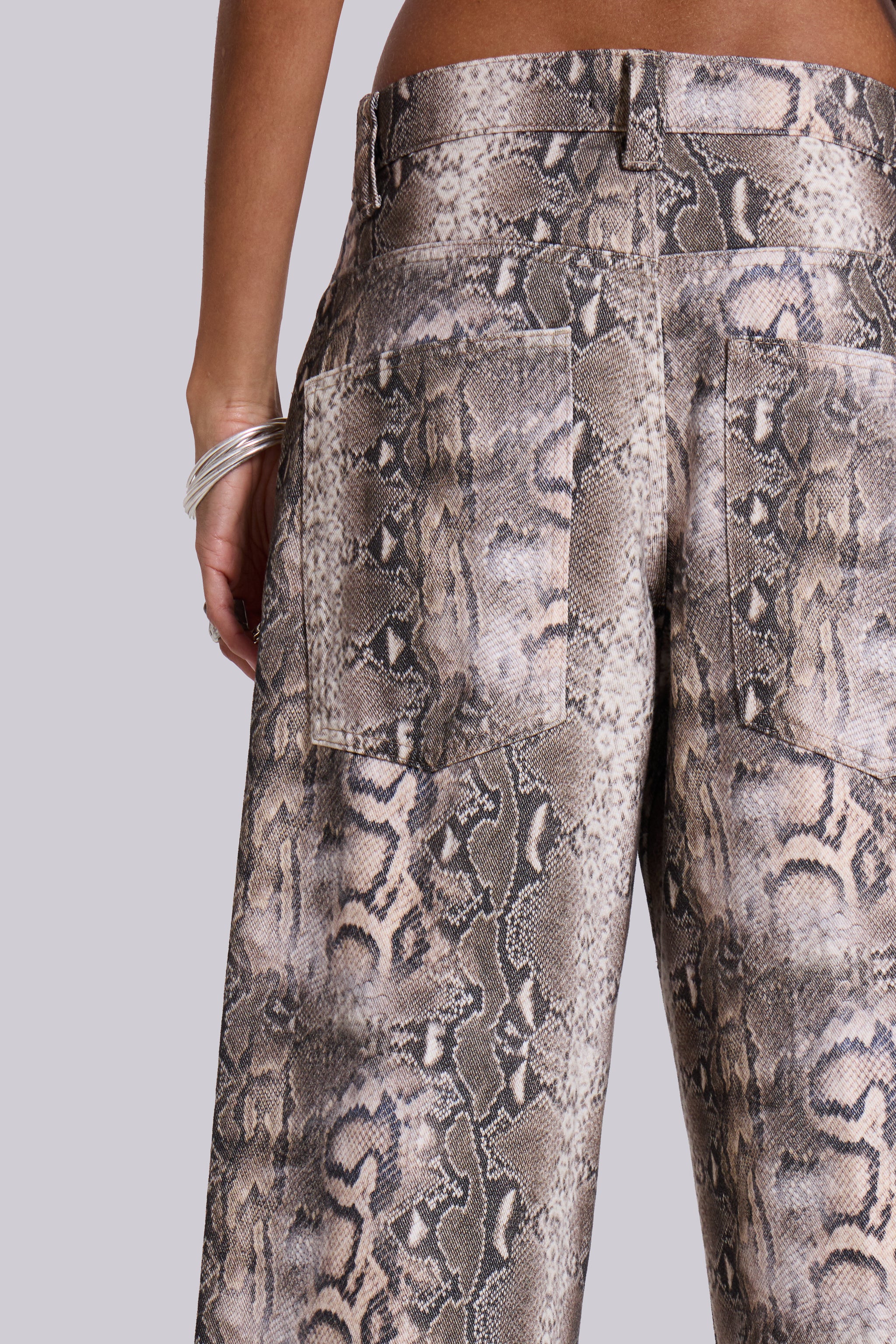 Boa Snake Print Colossus Jeans - Image 6