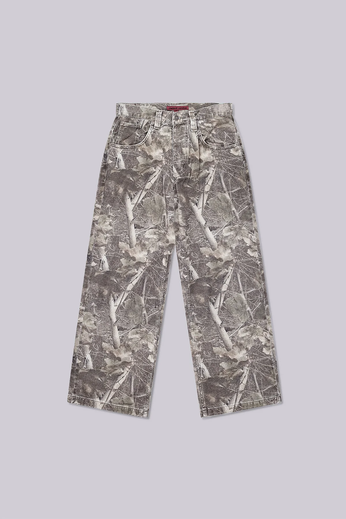 Woodland Camo Colossus Baggy Jeans - Image 7