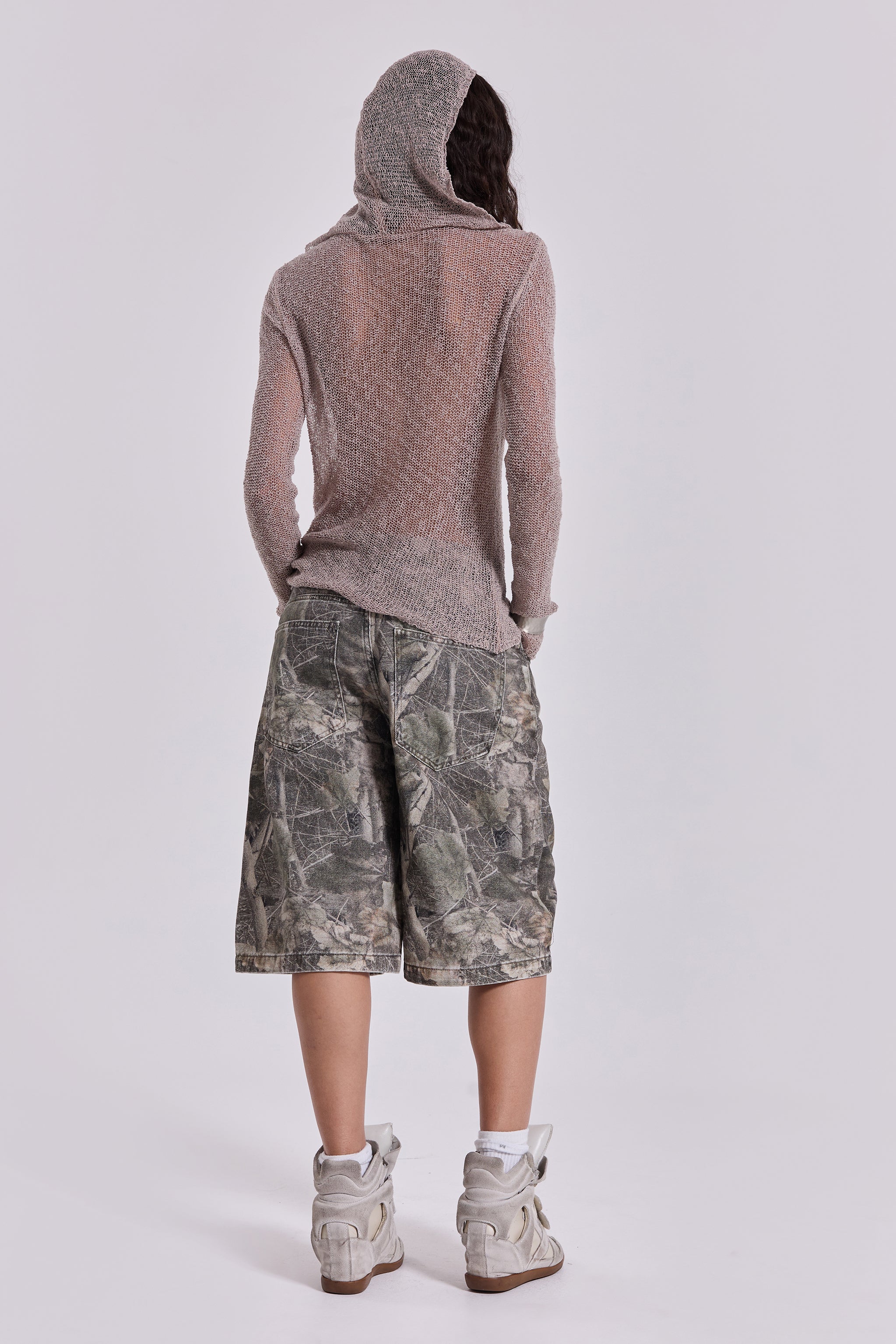 Woodland Camo Colossus Jorts - Image 5